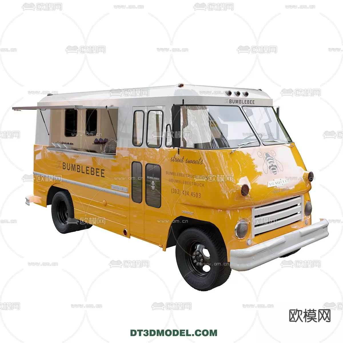 STREET VENDOR CART – 3D MODELS – 072