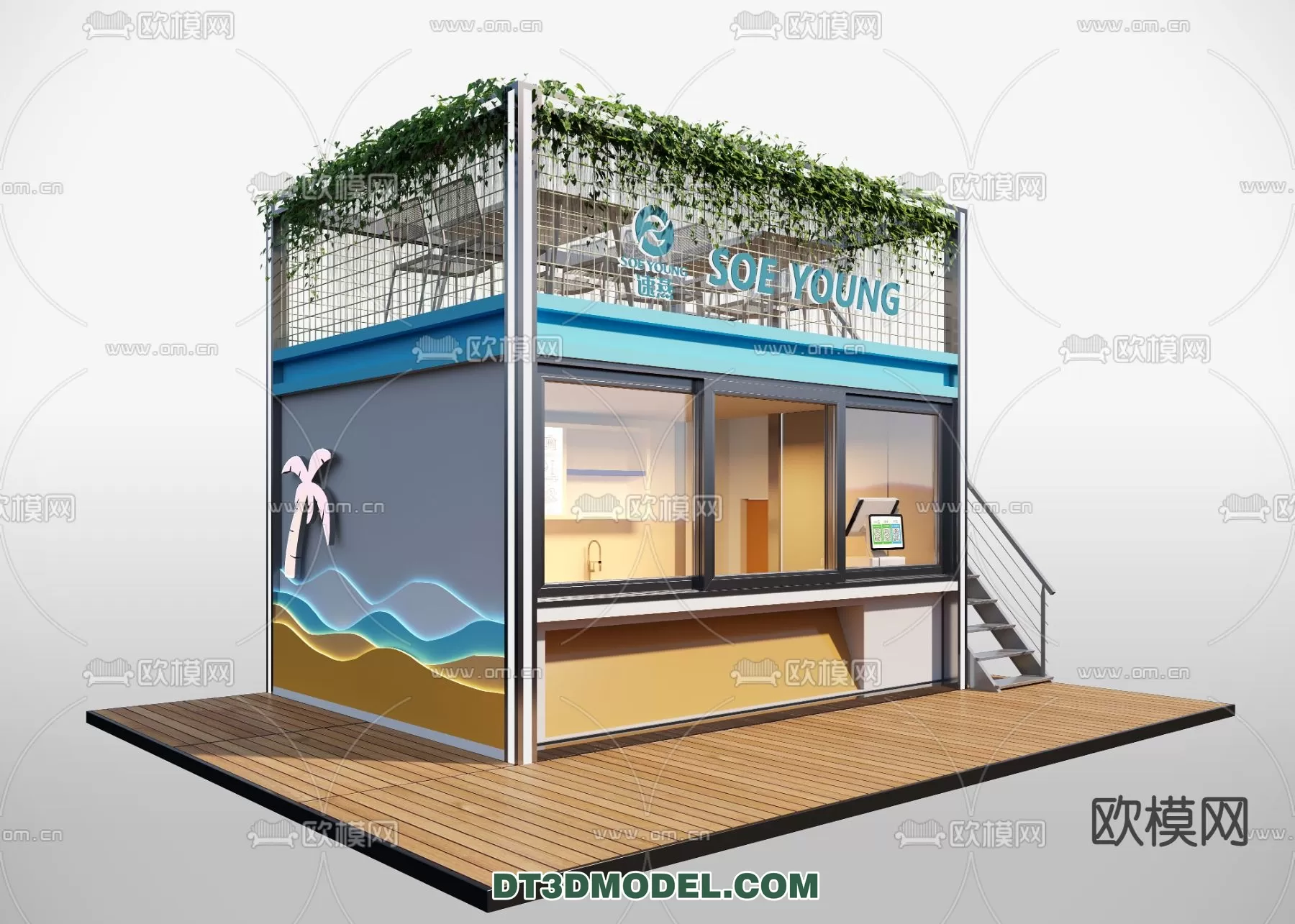 STREET VENDOR CART – 3D MODELS – 077