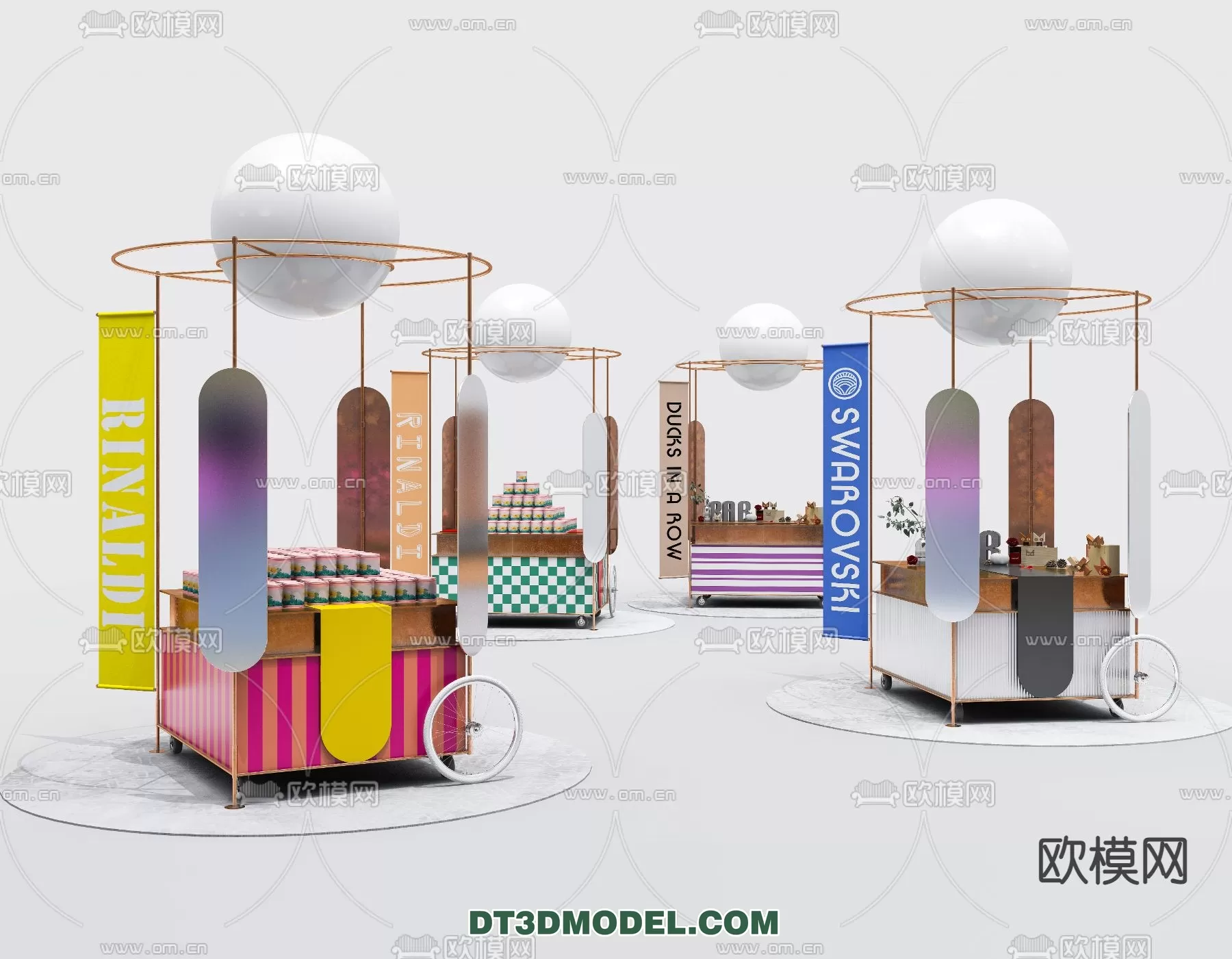 STREET VENDOR CART – 3D MODELS – 083