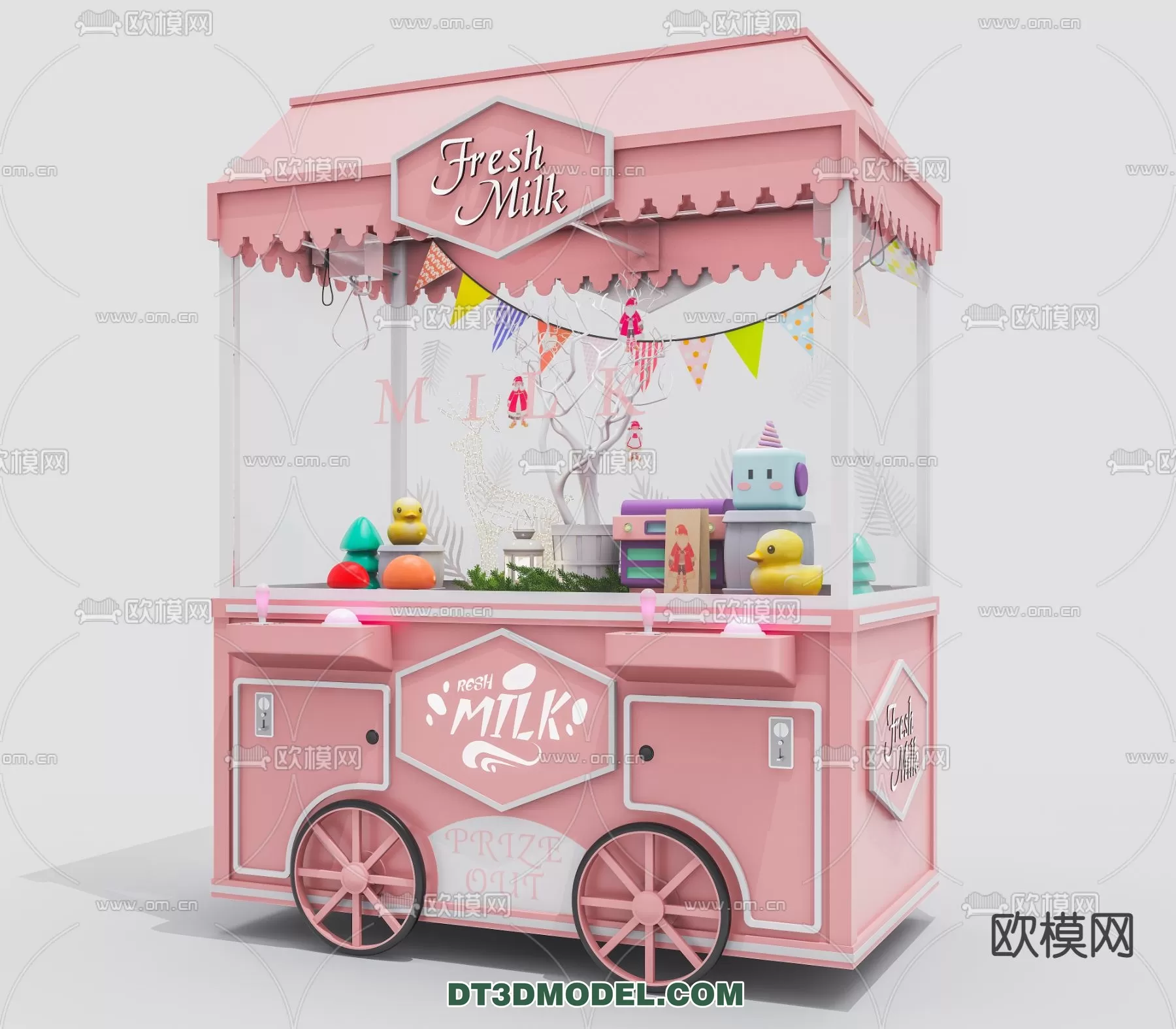 STREET VENDOR CART – 3D MODELS – 084