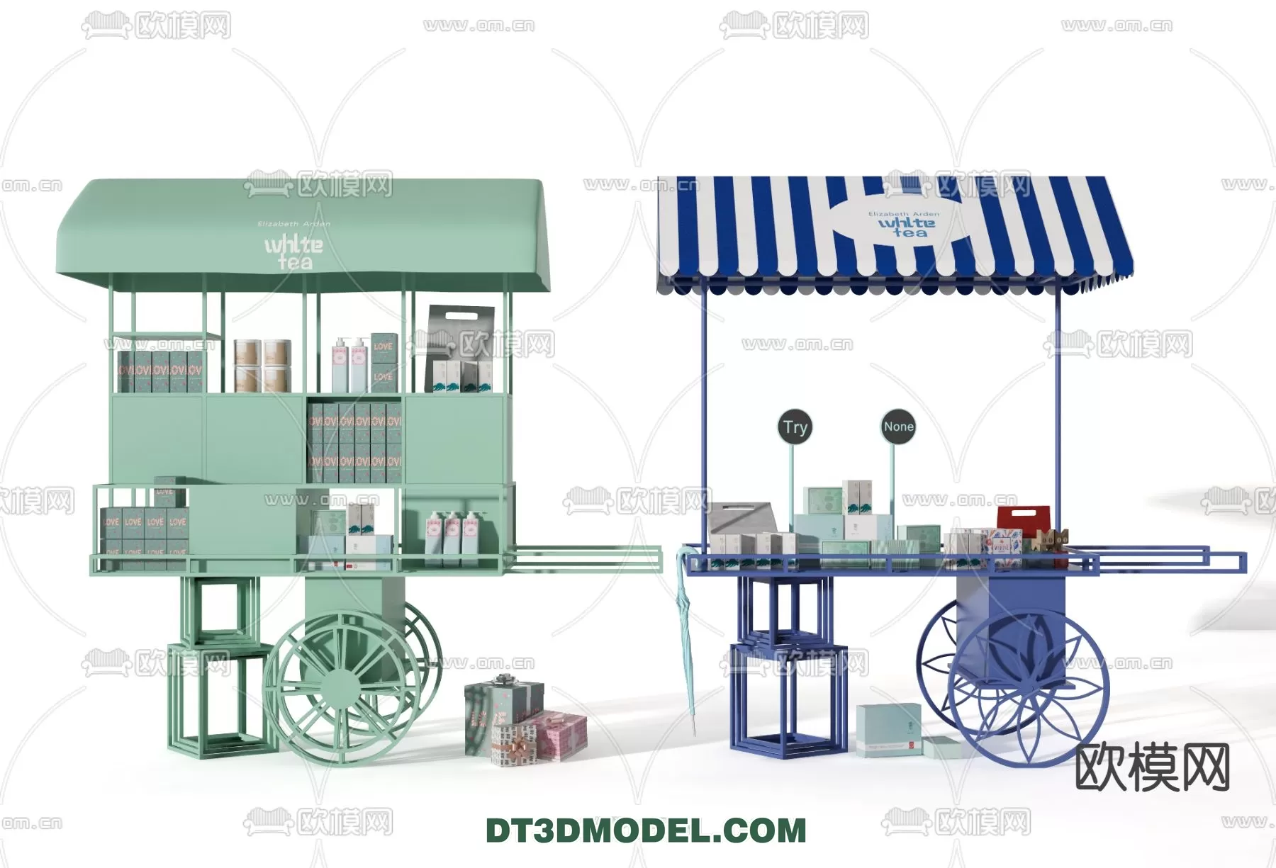 STREET VENDOR CART – 3D MODELS – 088
