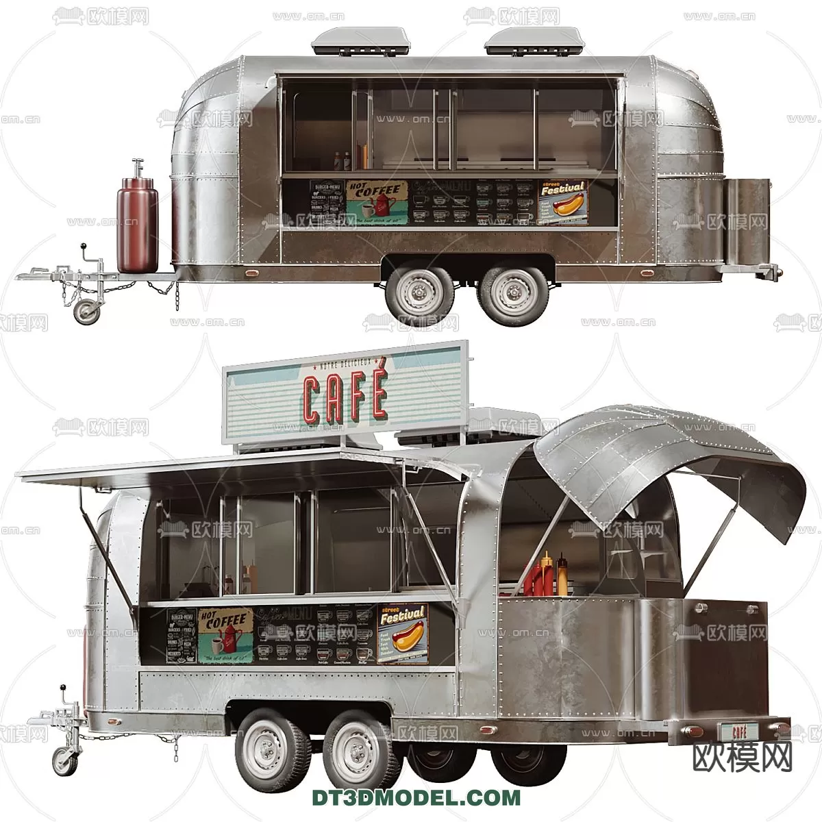 STREET VENDOR CART – 3D MODELS – 089