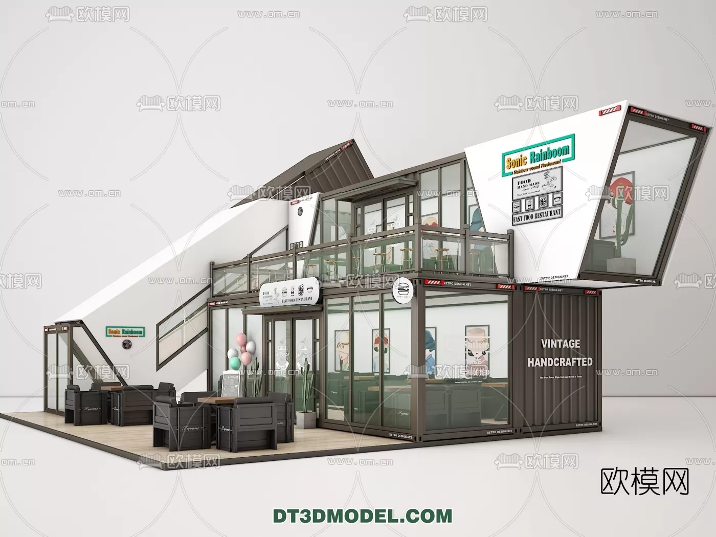 STREET VENDOR CART – 3D MODELS – 090