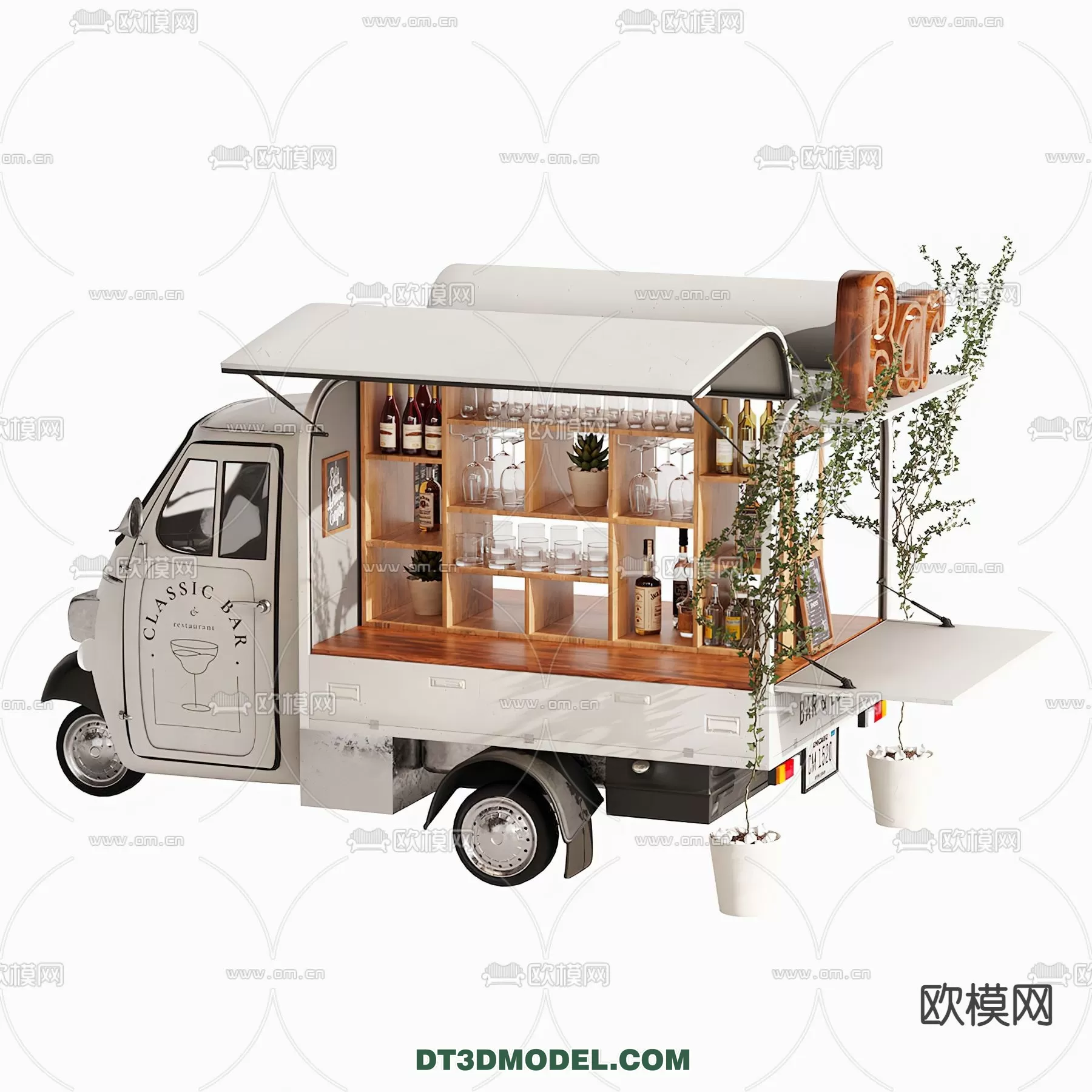 STREET VENDOR CART – 3D MODELS – 097