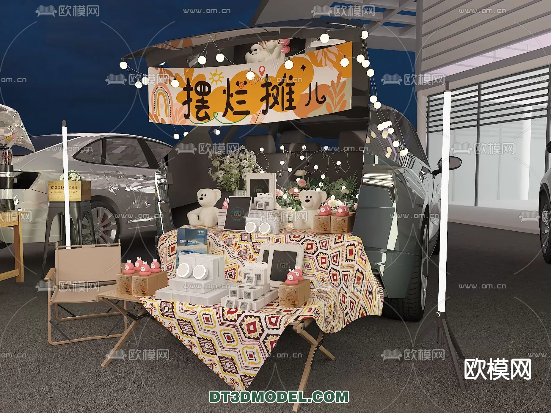 STREET VENDOR CART – 3D MODELS – 111