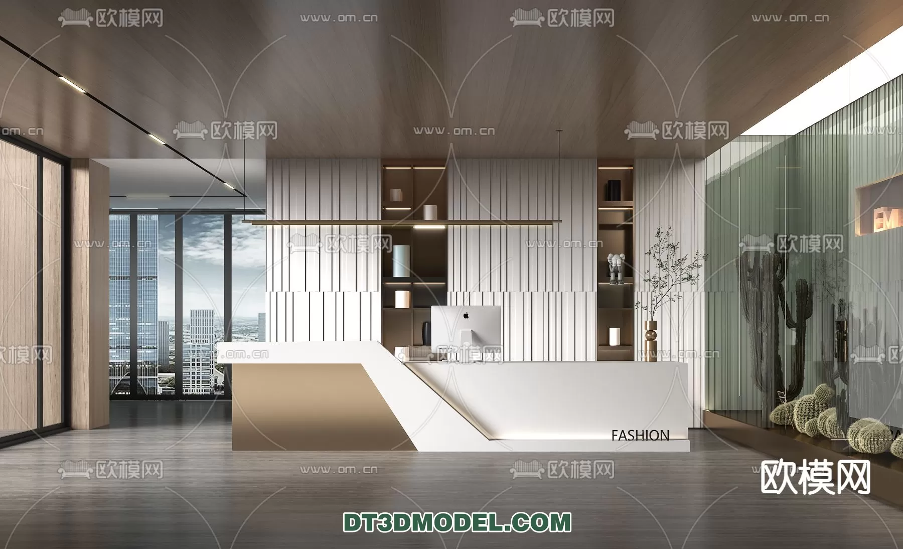 RECEPTION 3D MODEL – MODERN STYLE – 001