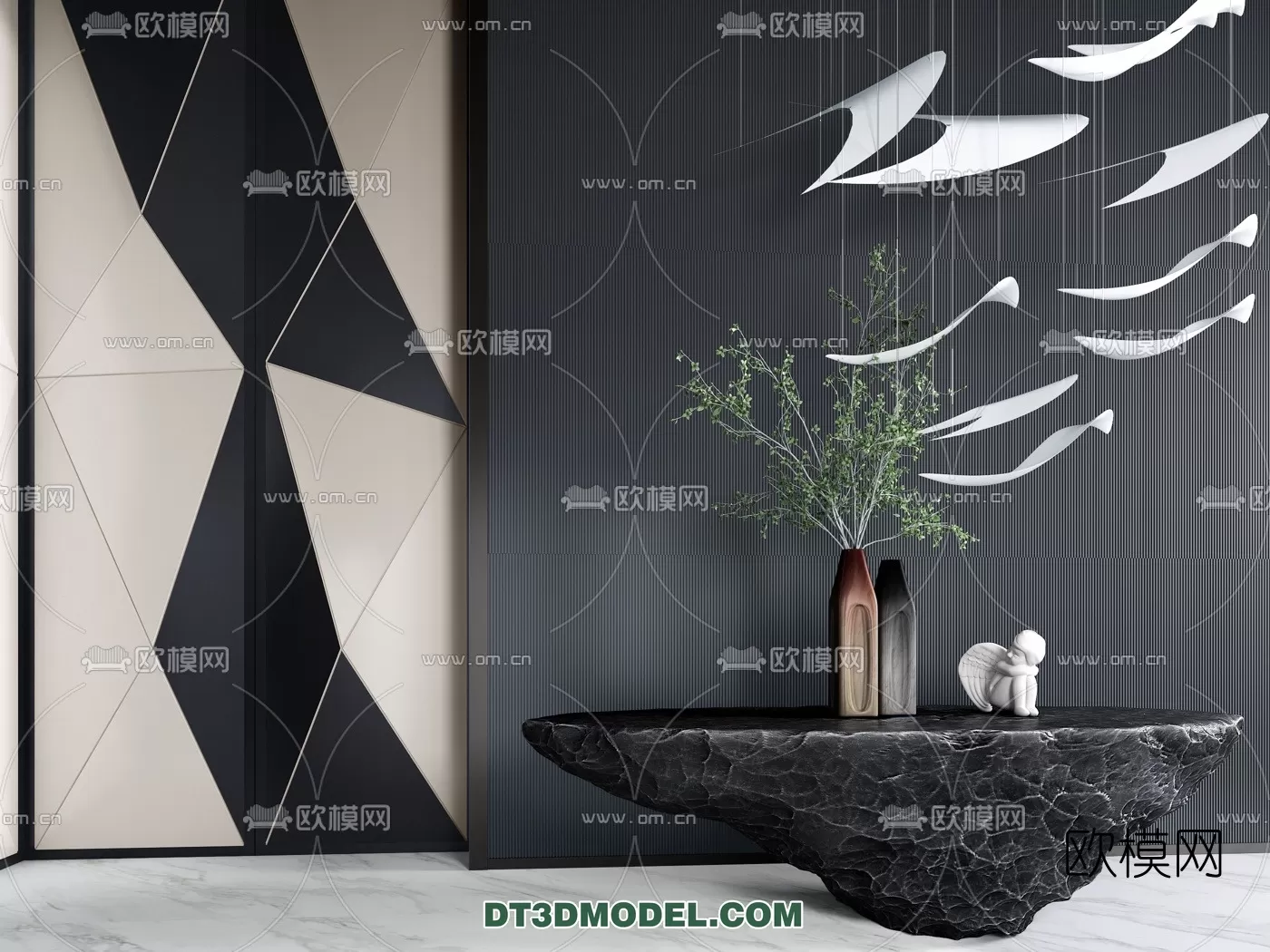 RECEPTION 3D MODEL – MODERN STYLE – 008