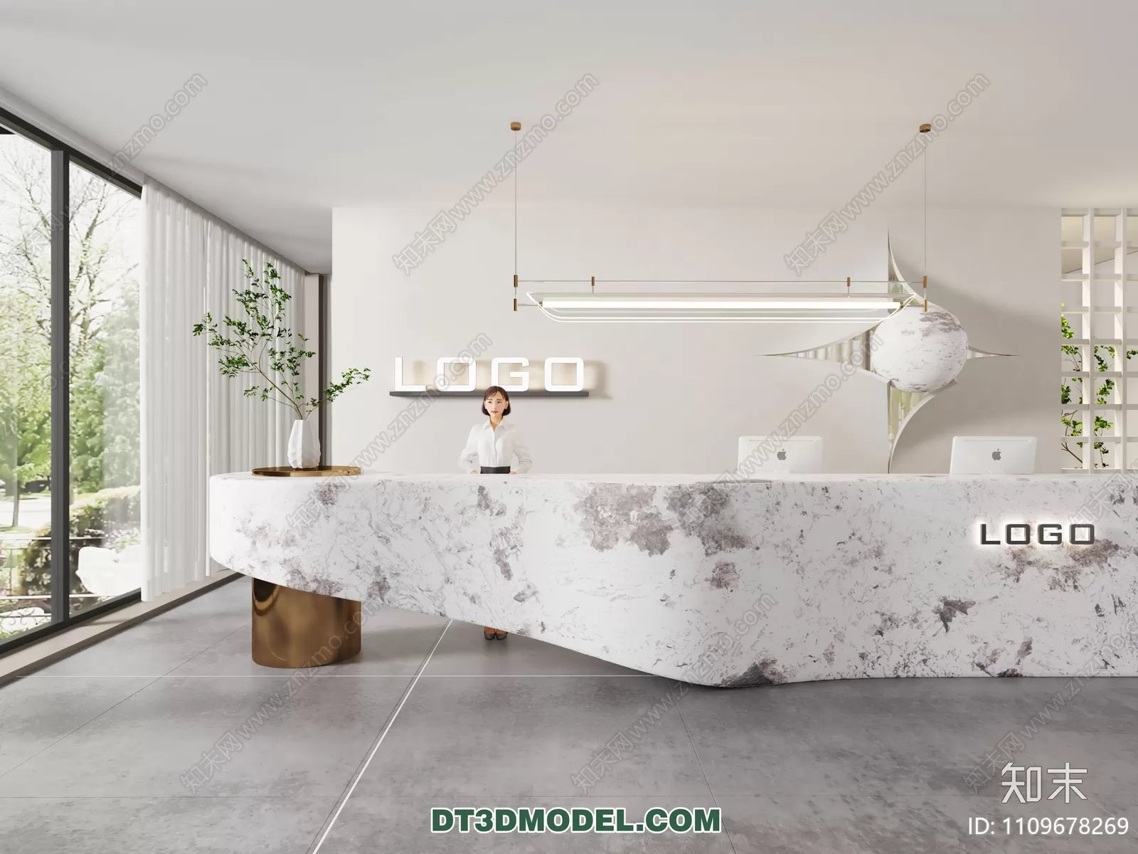RECEPTION 3D MODEL – MODERN STYLE – 013