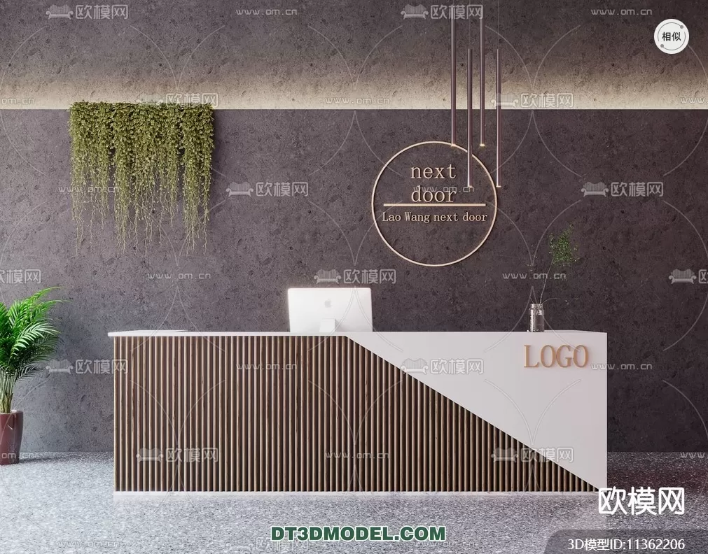 RECEPTION 3D MODEL – MODERN STYLE – 015
