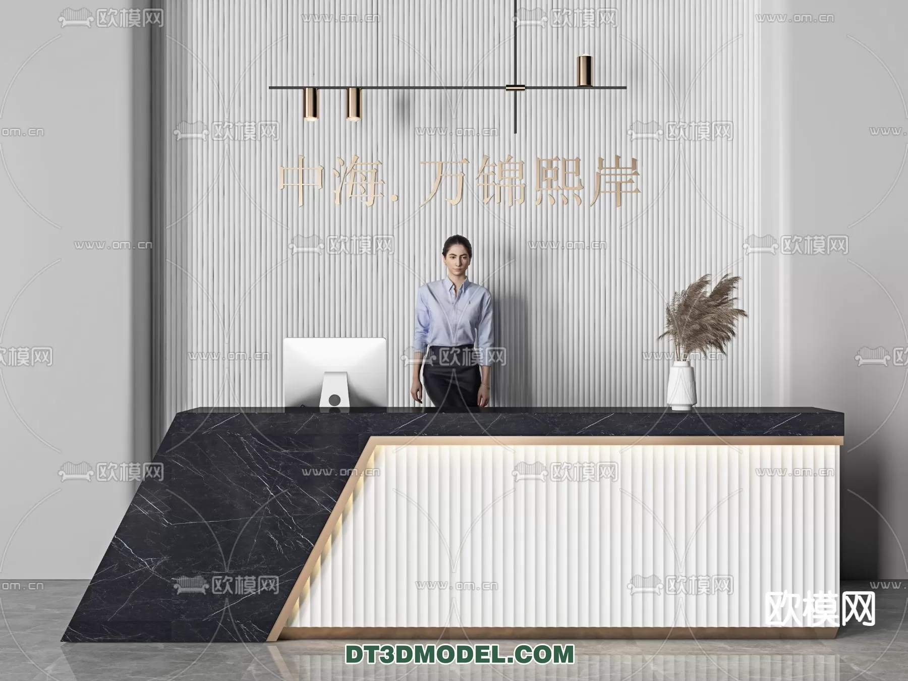RECEPTION 3D MODEL – MODERN STYLE – 020