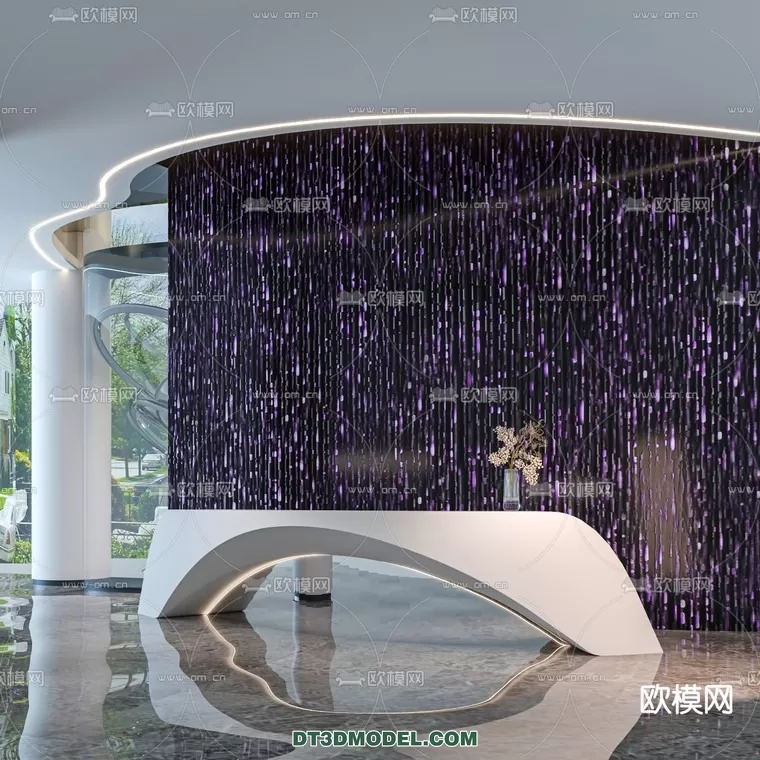 RECEPTION 3D MODEL – MODERN STYLE – 021