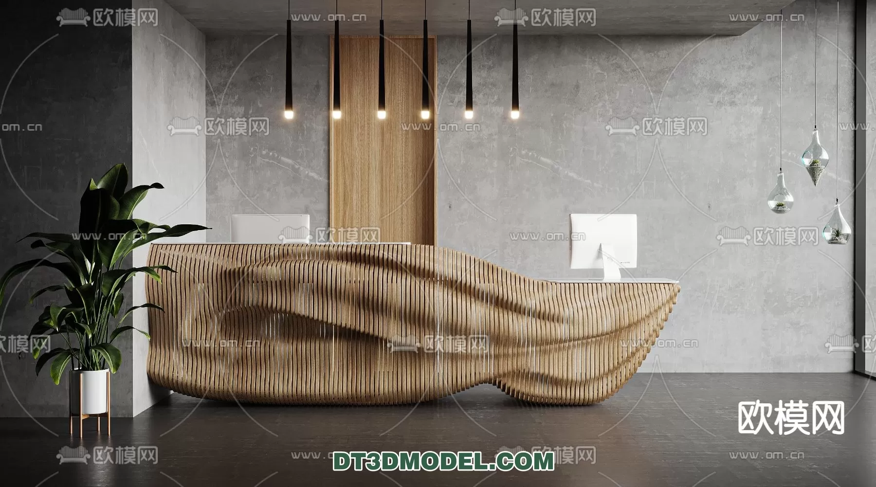 RECEPTION 3D MODEL – MODERN STYLE – 025