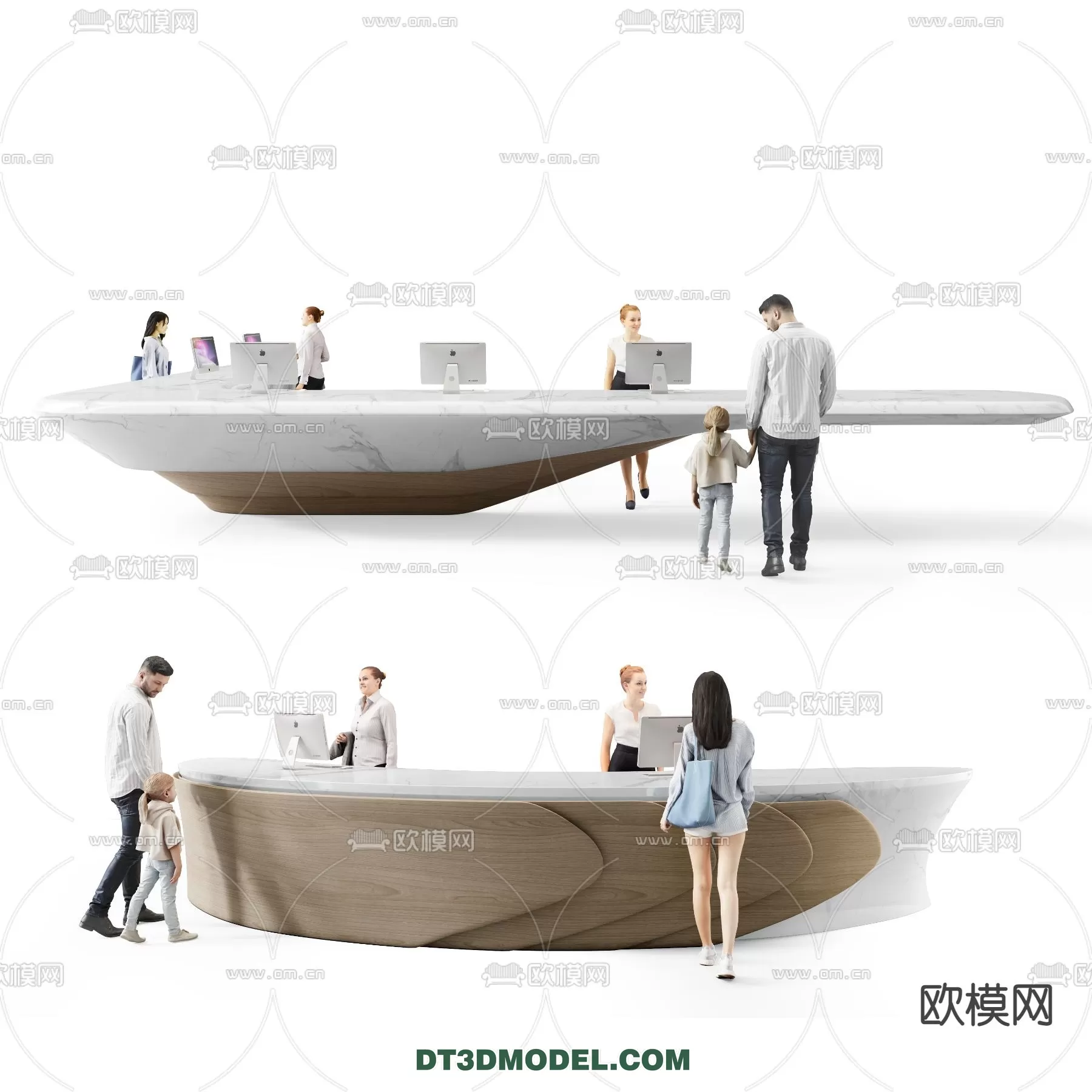 RECEPTION 3D MODEL – MODERN STYLE – 031