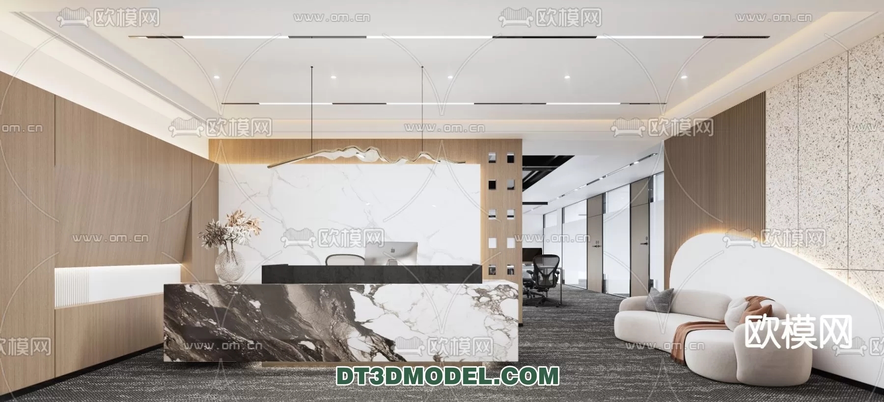 RECEPTION 3D MODEL – MODERN STYLE – 034