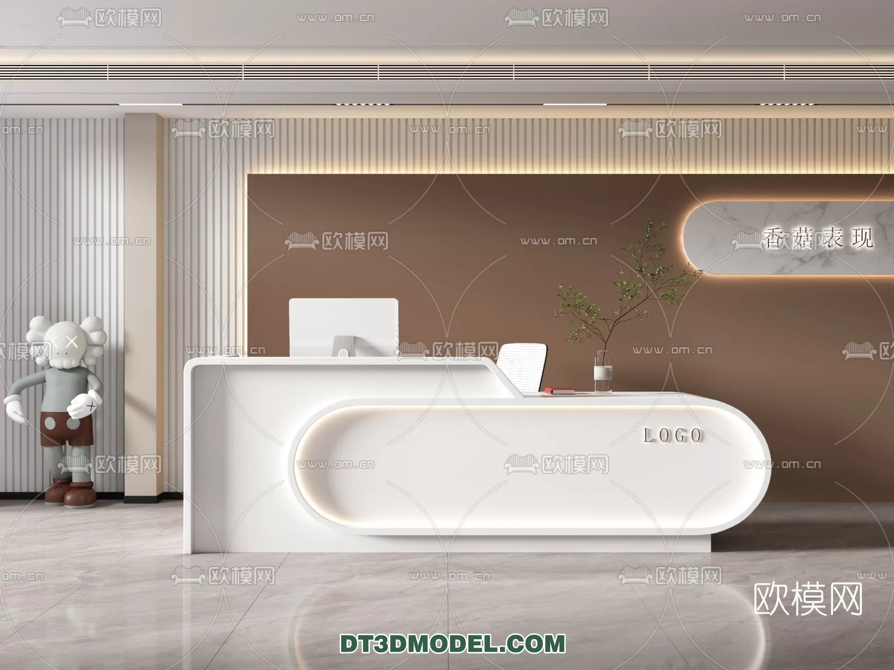 RECEPTION 3D MODEL – MODERN STYLE – 036