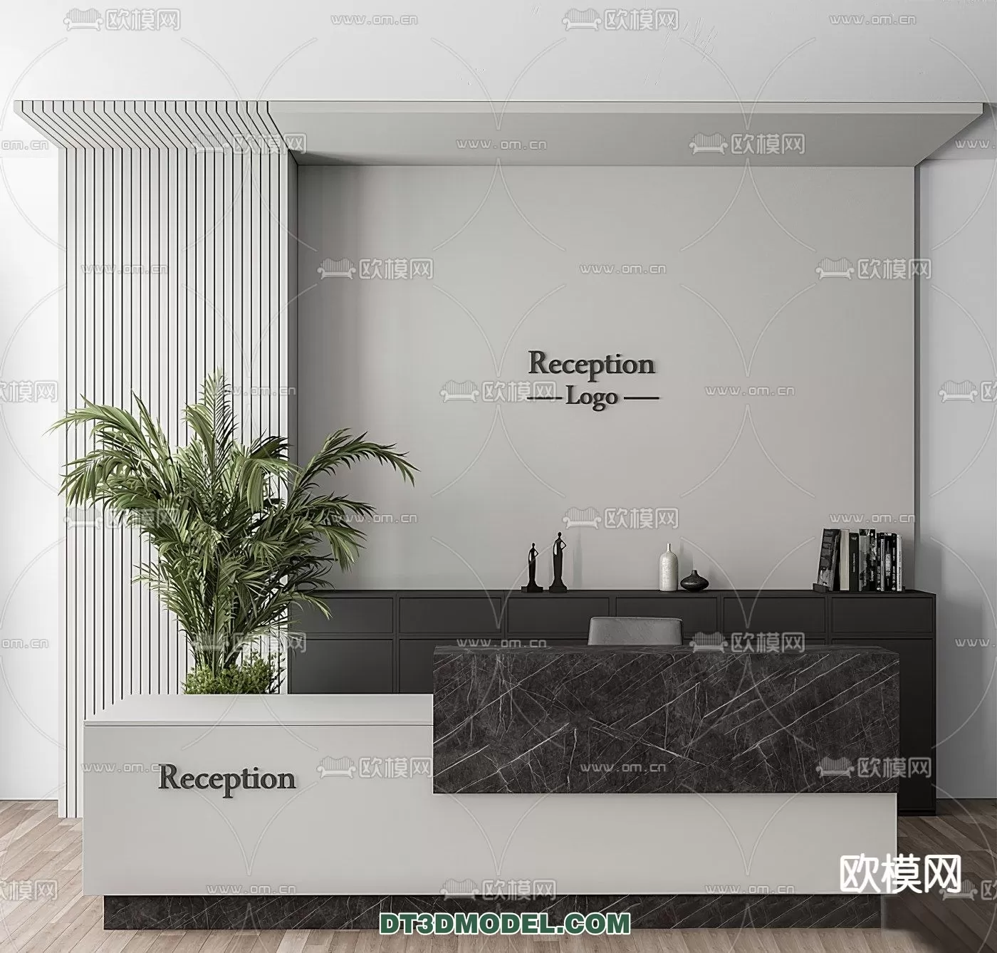 RECEPTION 3D MODEL – MODERN STYLE – 039