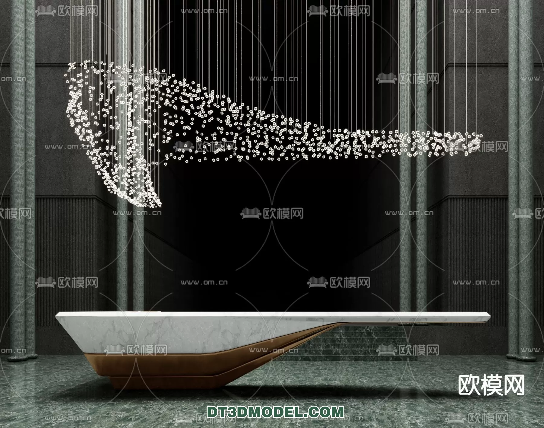 RECEPTION 3D MODEL – MODERN STYLE – 040