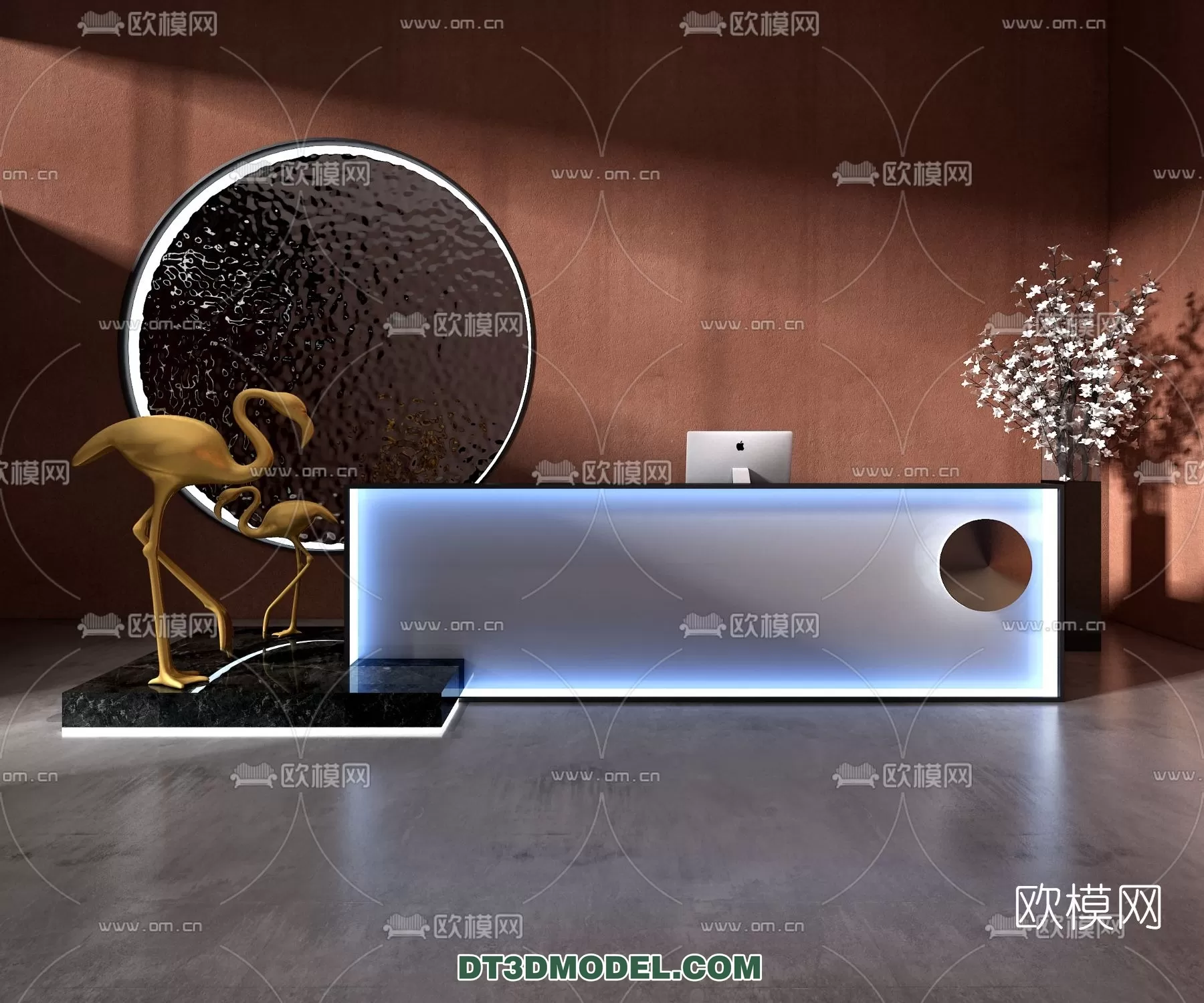 RECEPTION 3D MODEL – MODERN STYLE – 041