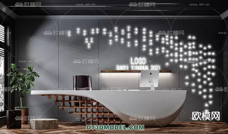 RECEPTION 3D MODEL – MODERN STYLE – 051