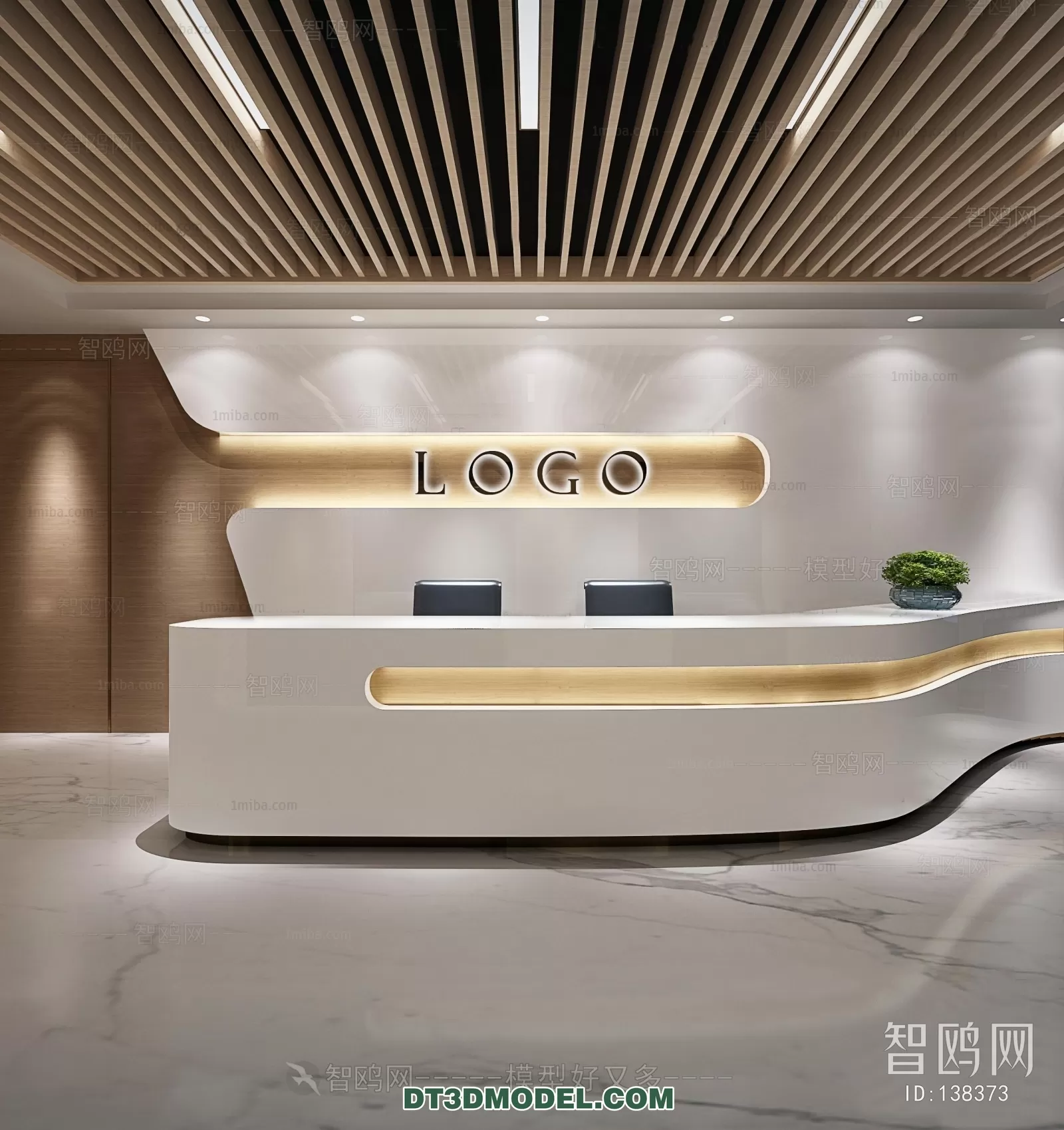 RECEPTION 3D MODEL – MODERN STYLE – 053