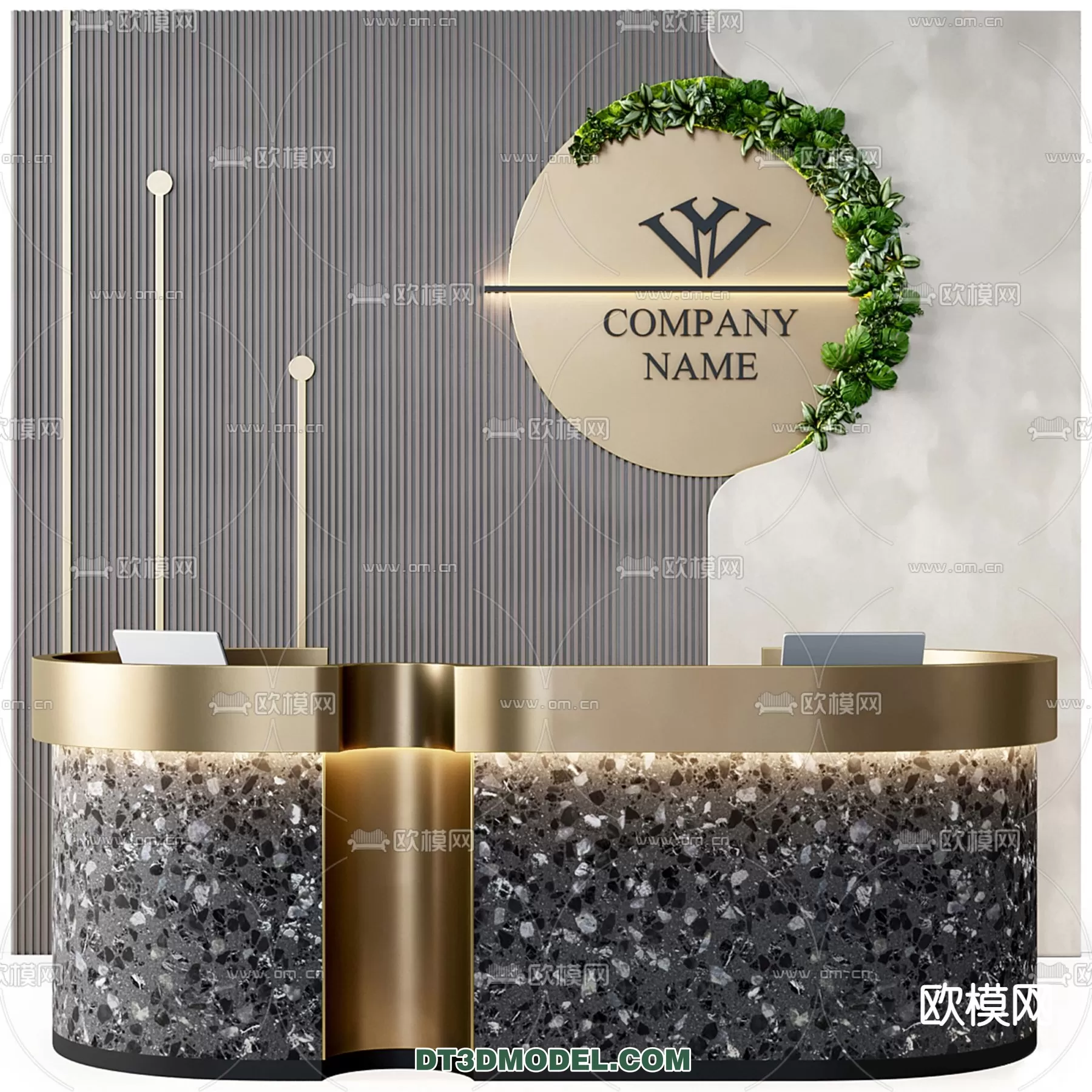 RECEPTION 3D MODEL – MODERN STYLE – 060
