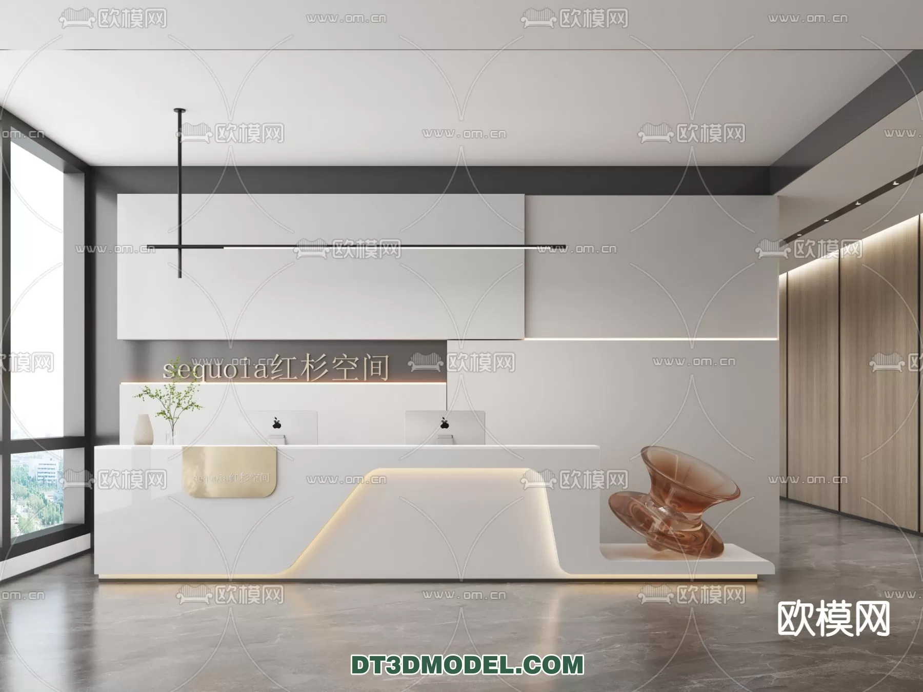 RECEPTION 3D MODEL – MODERN STYLE – 065
