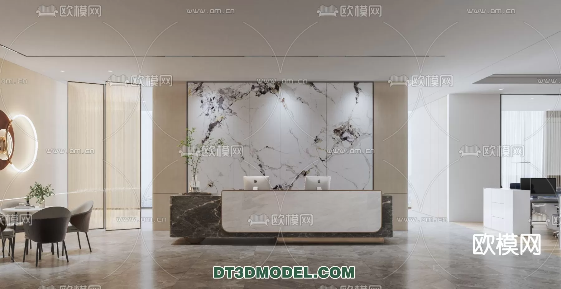 RECEPTION 3D MODEL – MODERN STYLE – 068