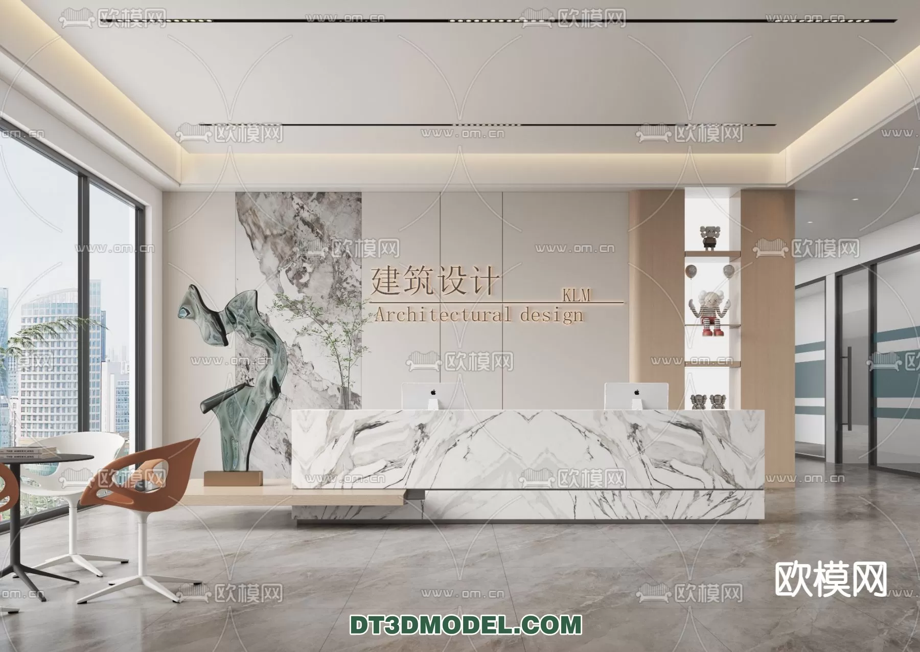 RECEPTION 3D MODEL – MODERN STYLE – 071