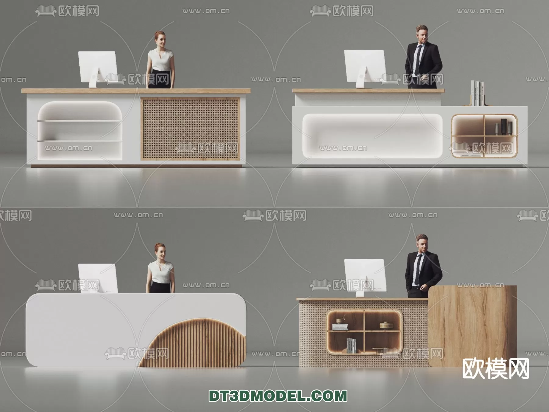 RECEPTION 3D MODEL – MODERN STYLE – 090