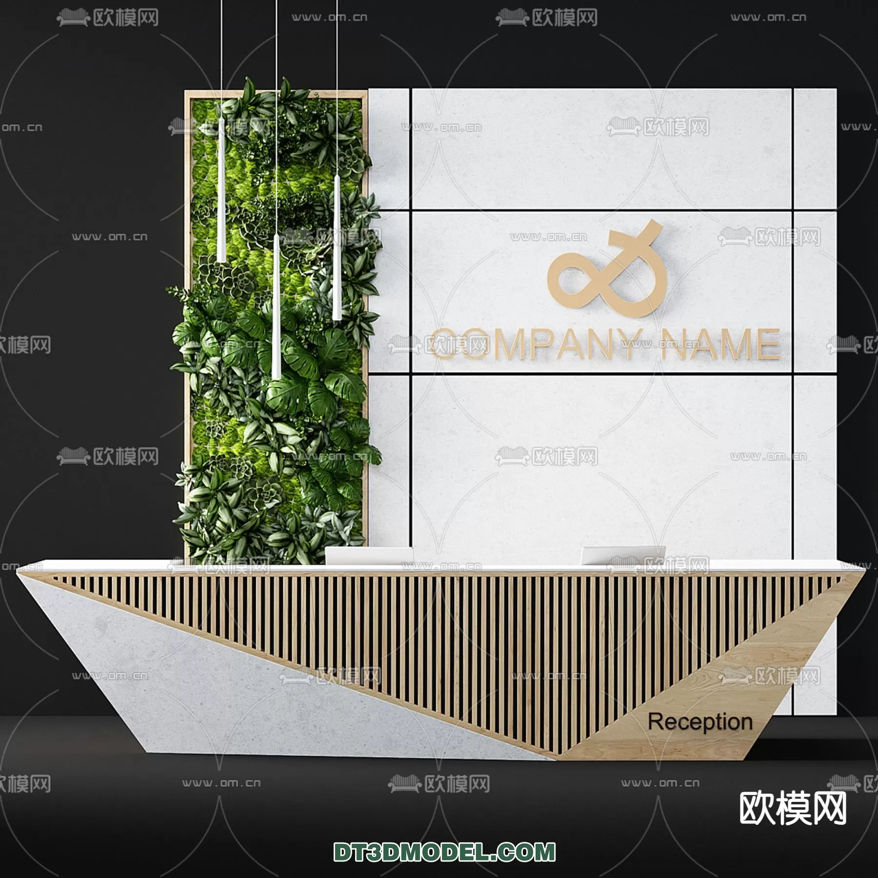 RECEPTION 3D MODEL – MODERN STYLE – 091