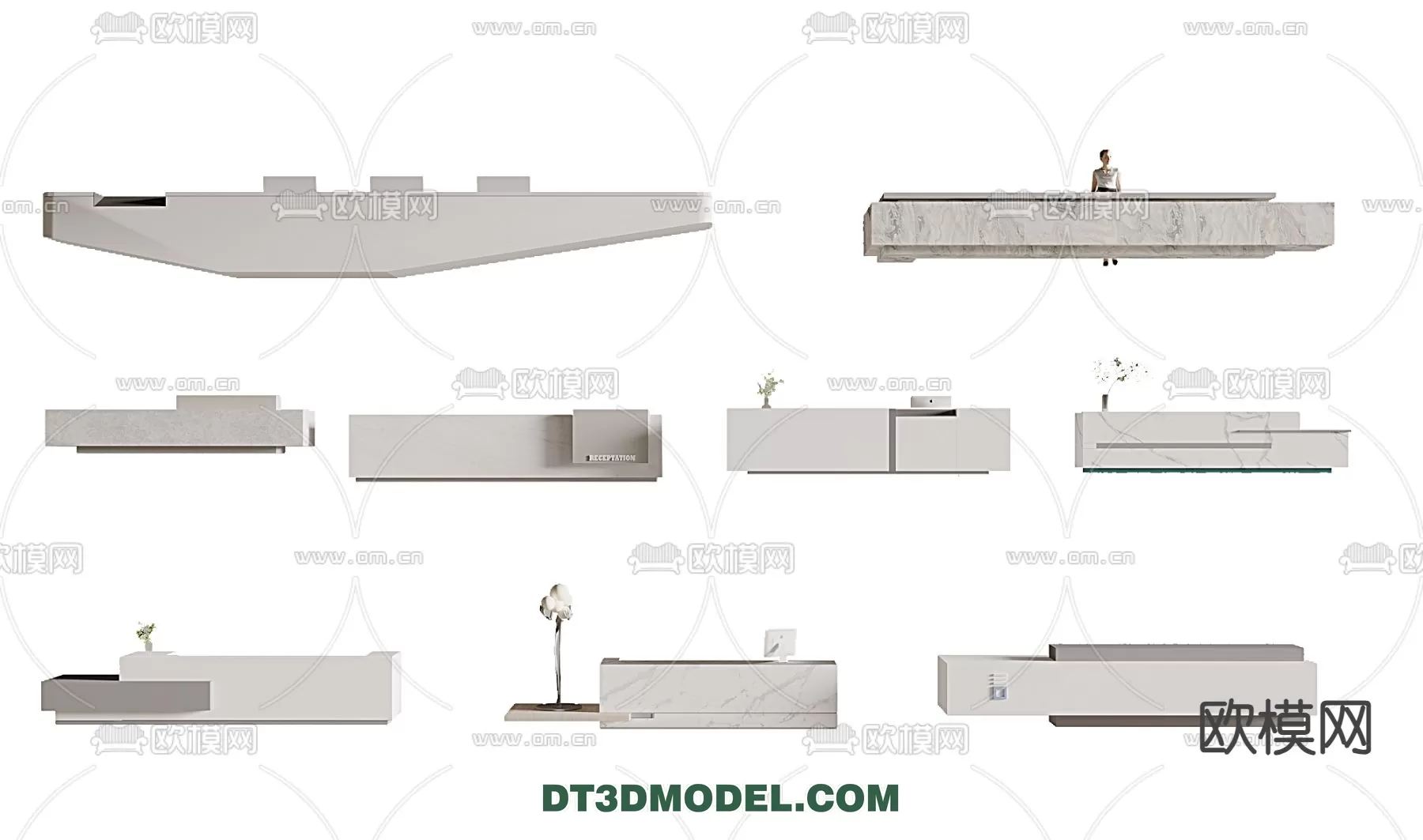 RECEPTION 3D MODEL – MODERN STYLE – 092
