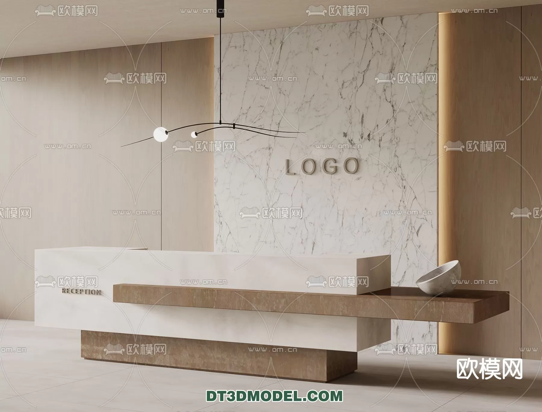RECEPTION 3D MODEL – MODERN STYLE – 093