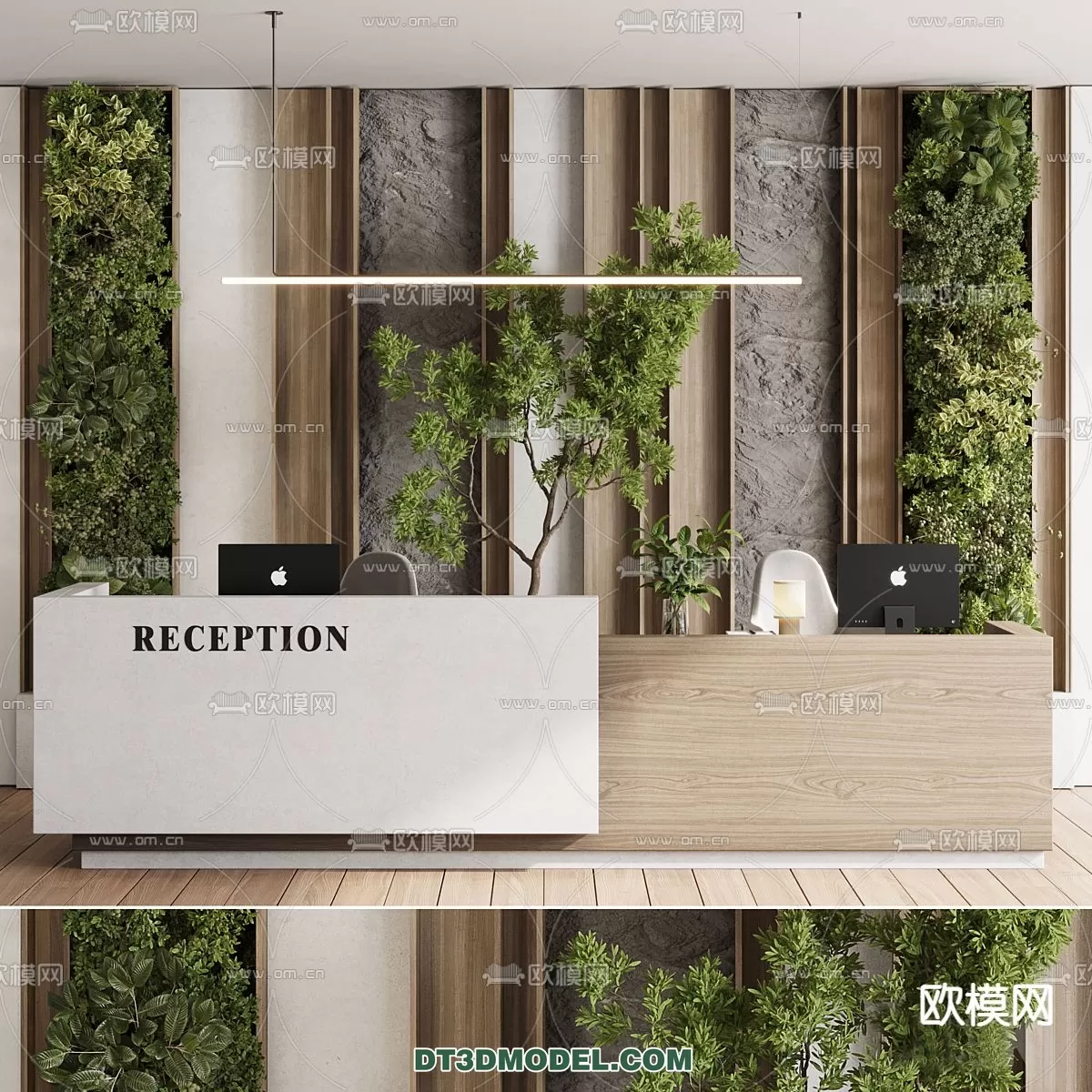 RECEPTION 3D MODEL – MODERN STYLE – 095