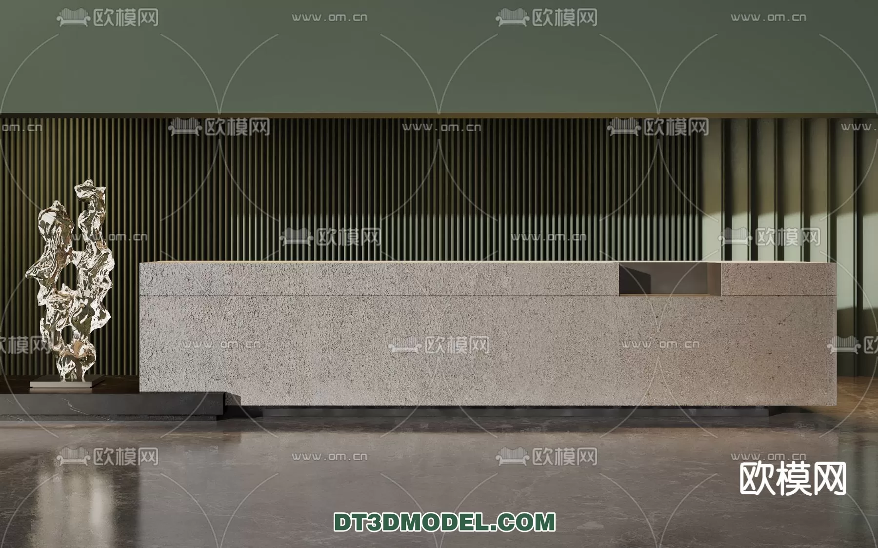 RECEPTION 3D MODEL – MODERN STYLE – 098