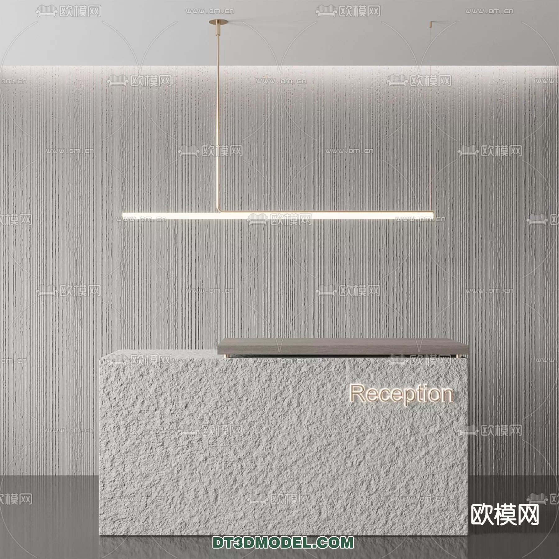 RECEPTION 3D MODEL – MODERN STYLE – 115