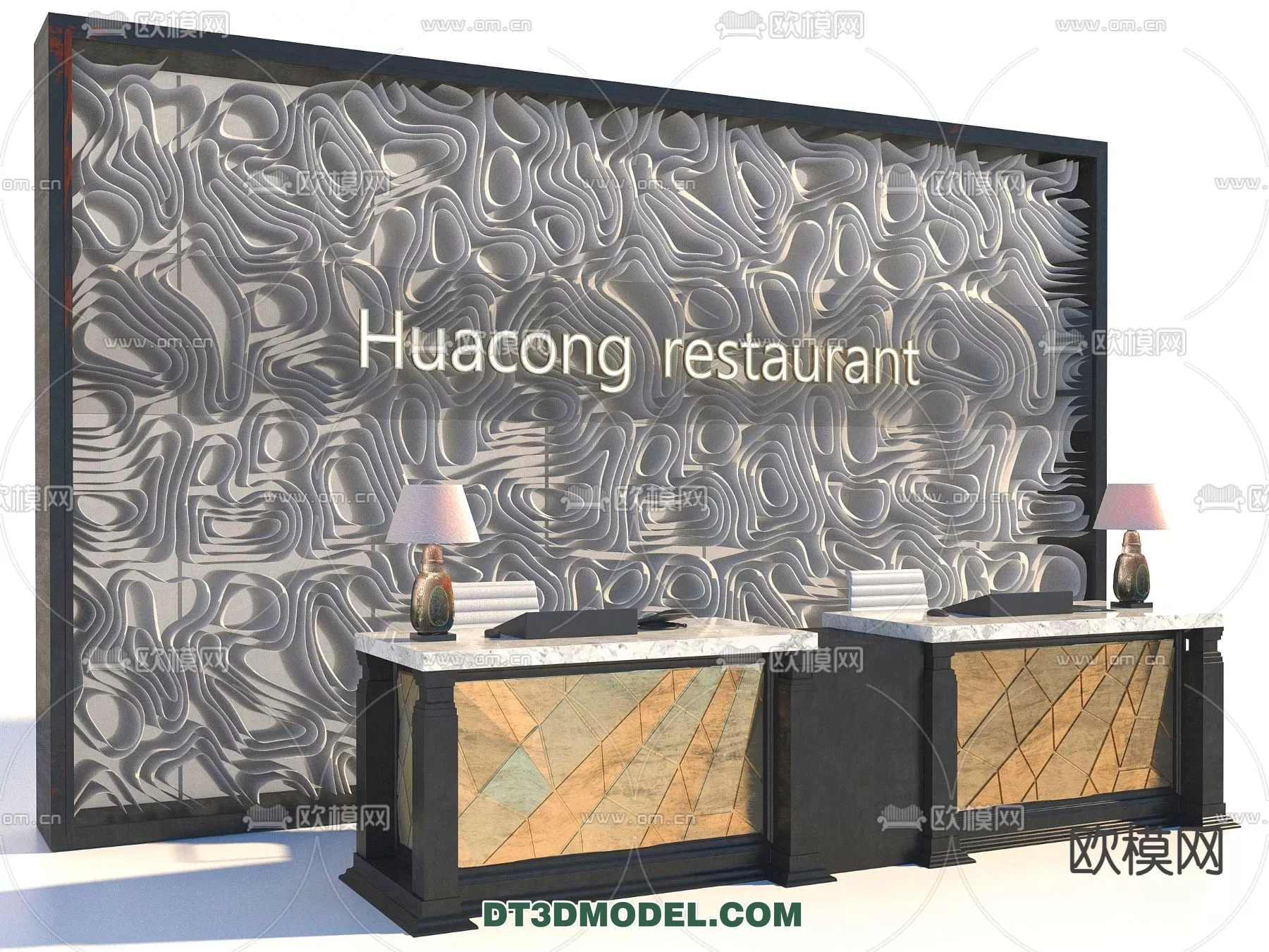 RECEPTION 3D MODEL – MODERN STYLE – 119