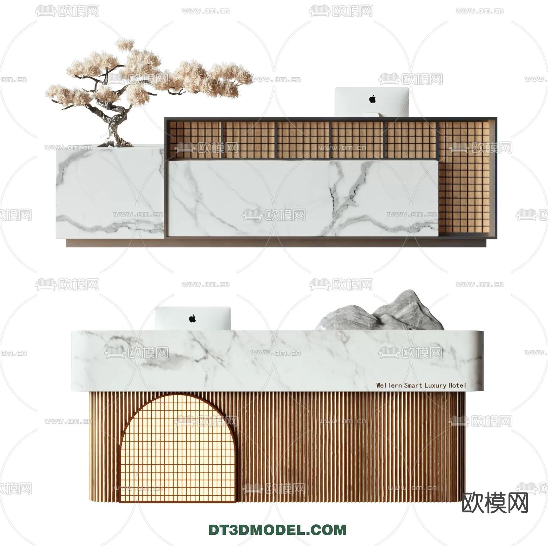 RECEPTION 3D MODEL – MODERN STYLE – 122