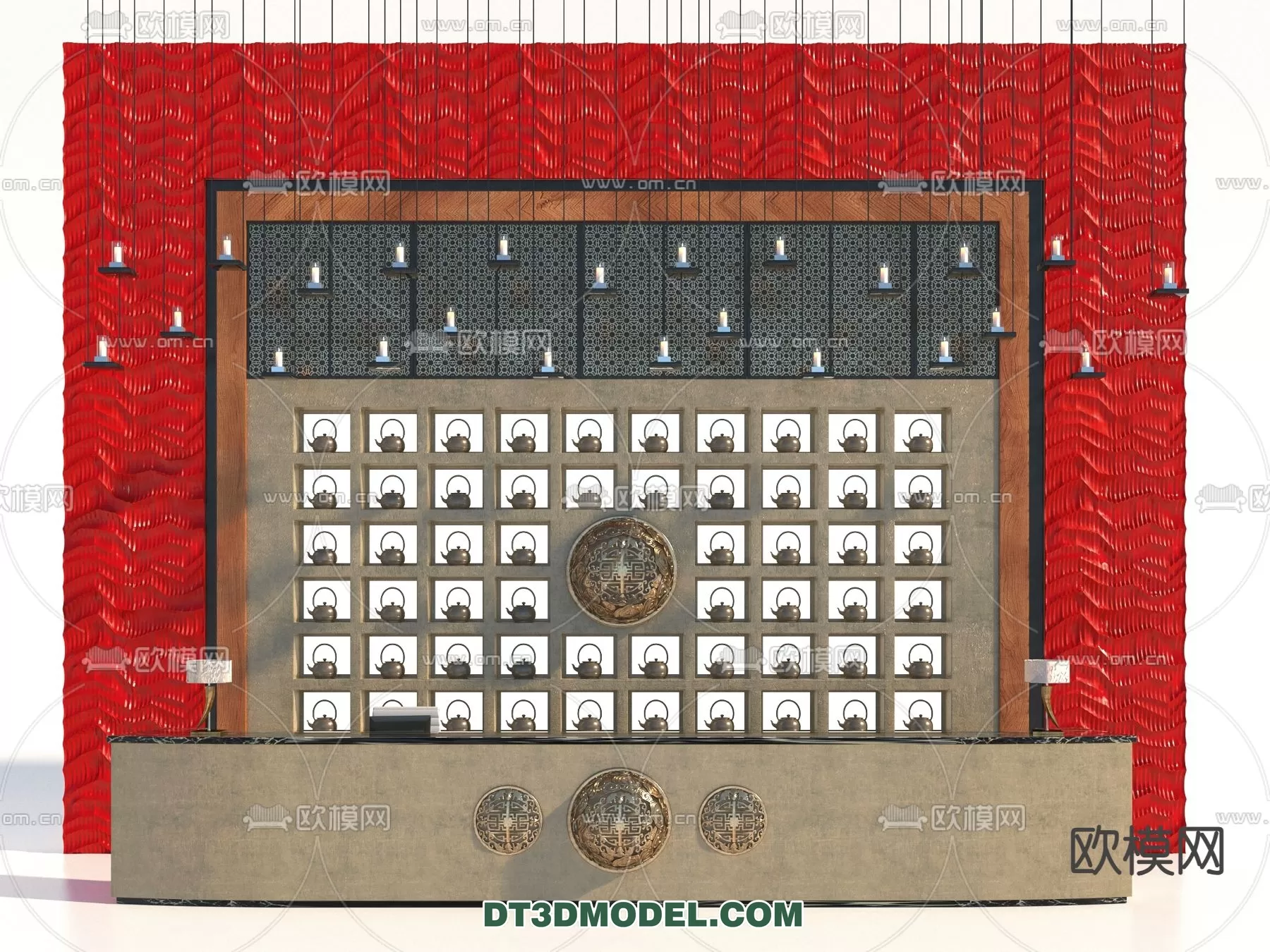 RECEPTION 3D MODEL – MODERN STYLE – 133