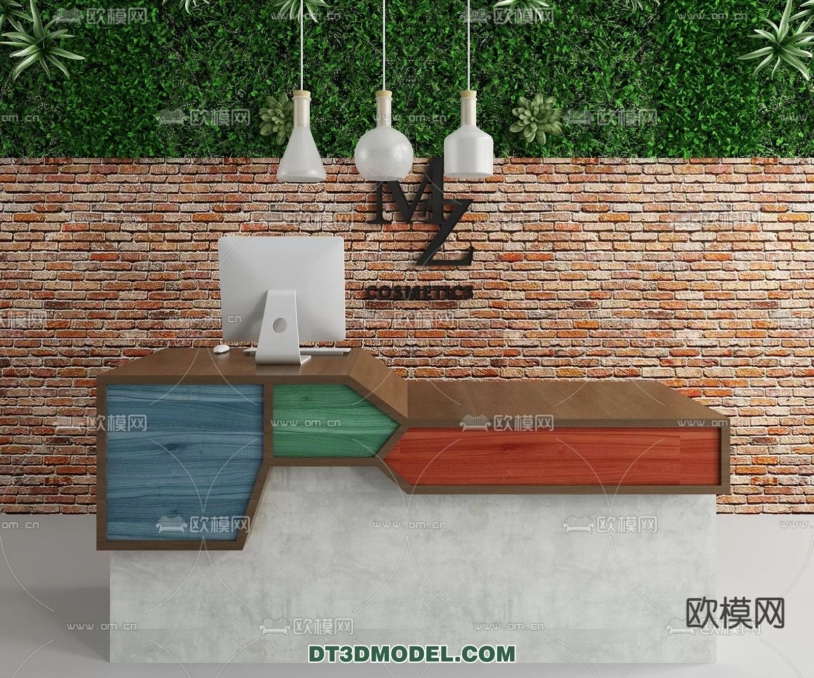 RECEPTION 3D MODEL – MODERN STYLE – 140