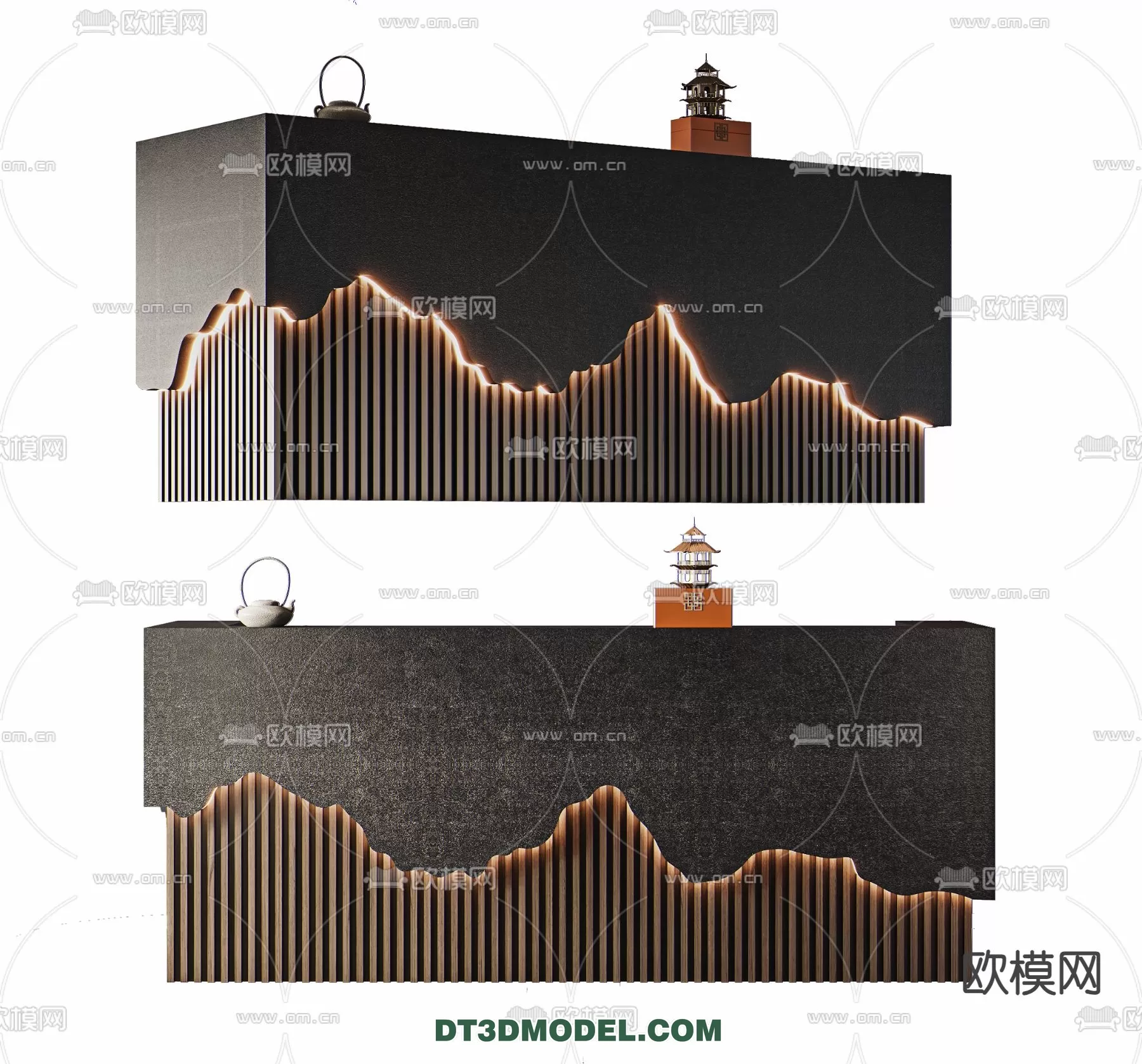 RECEPTION 3D MODEL – MODERN STYLE – 142