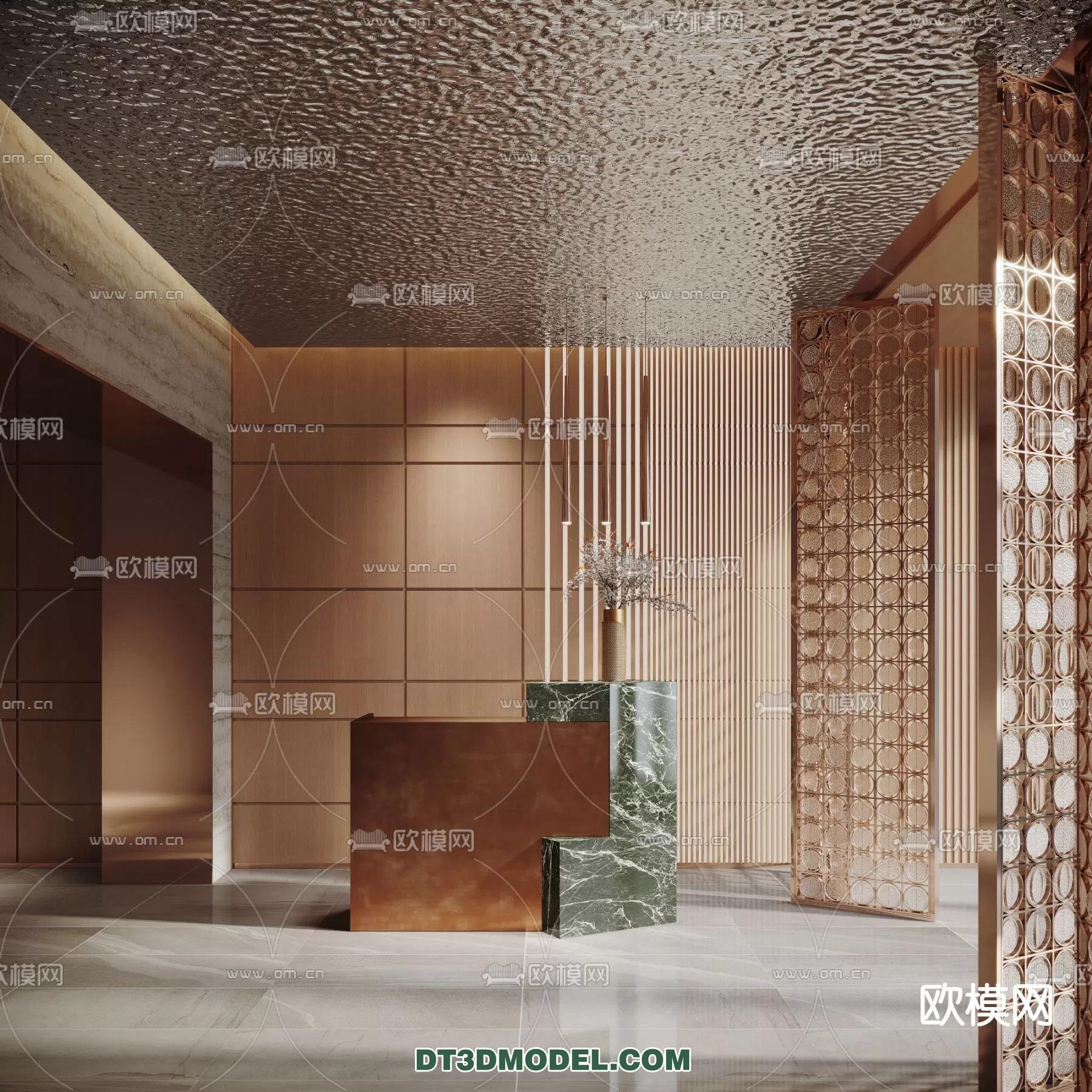 RECEPTION 3D MODEL – MODERN STYLE – 145