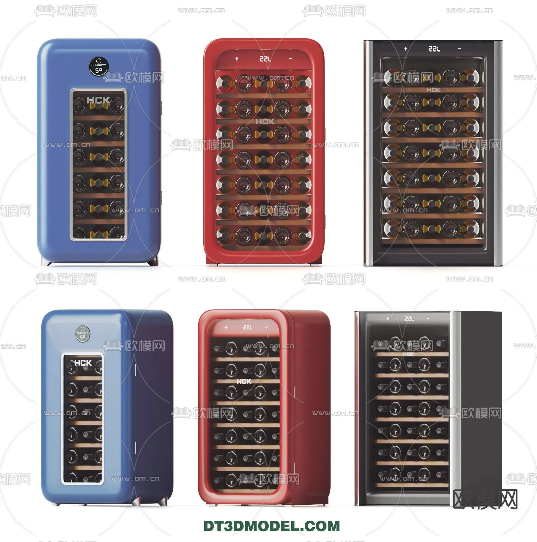 WINE CABINET – MODERN – 3D MODELS – 0053