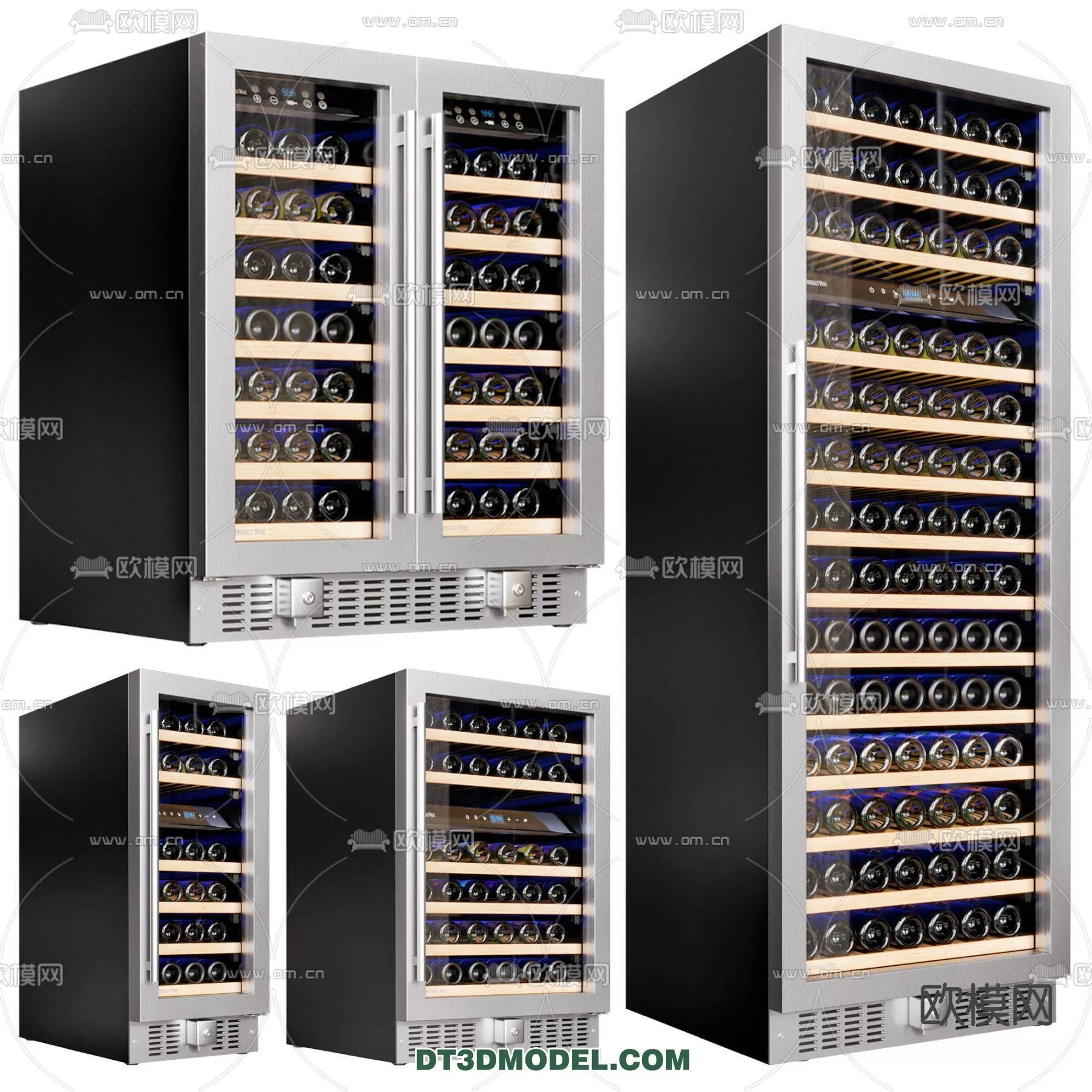 WINE CABINET – MODERN – 3D MODELS – 0062