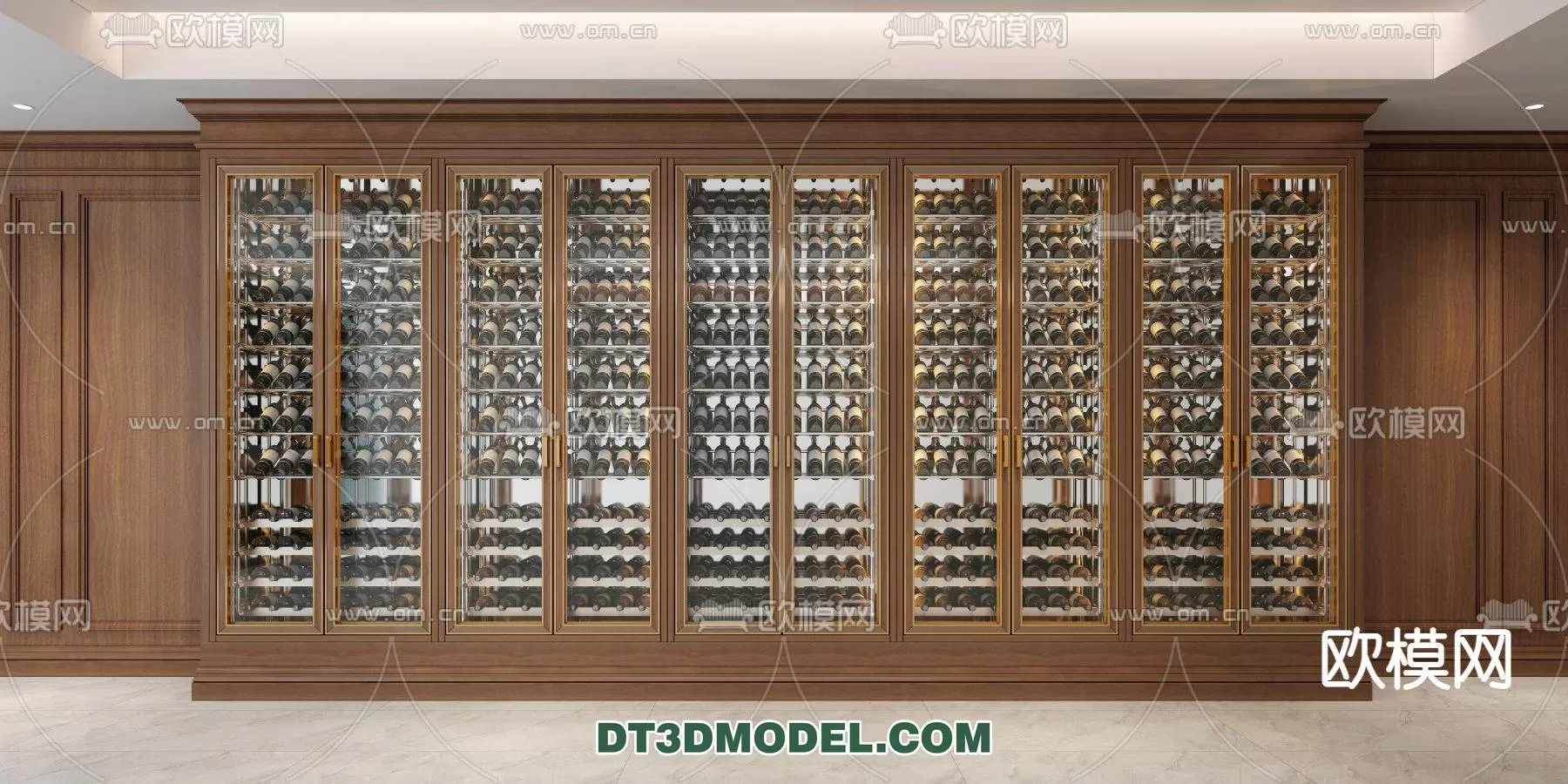 WINE CABINET – MODERN – 3D MODELS – 0083