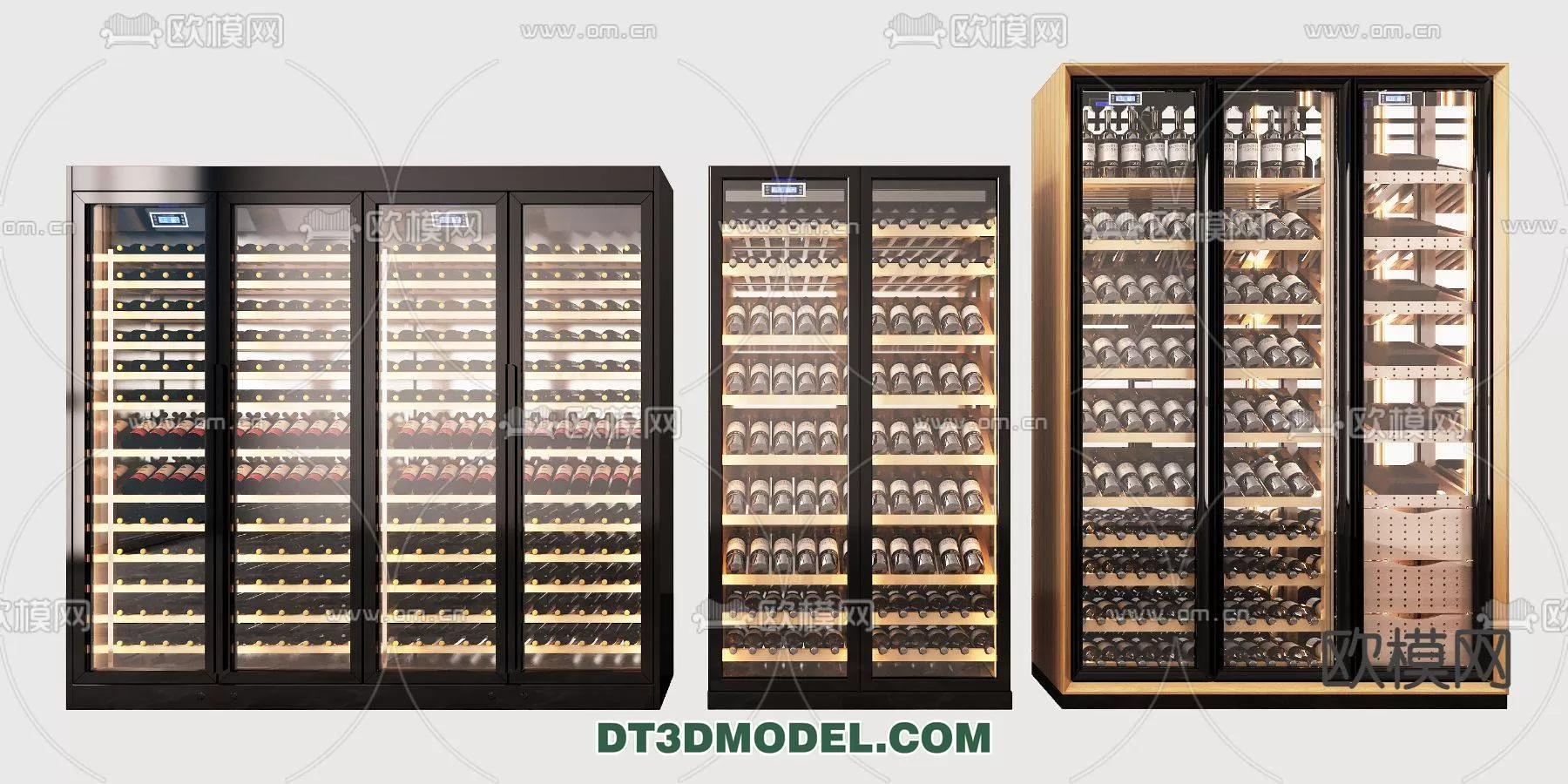 WINE CABINET – MODERN – 3D MODELS – 0097