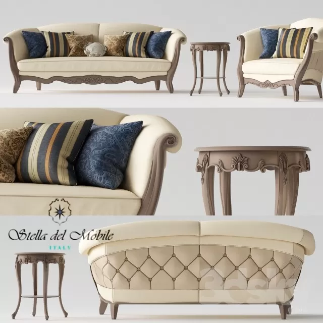 3DSKYMODEL – Sofa – 337
