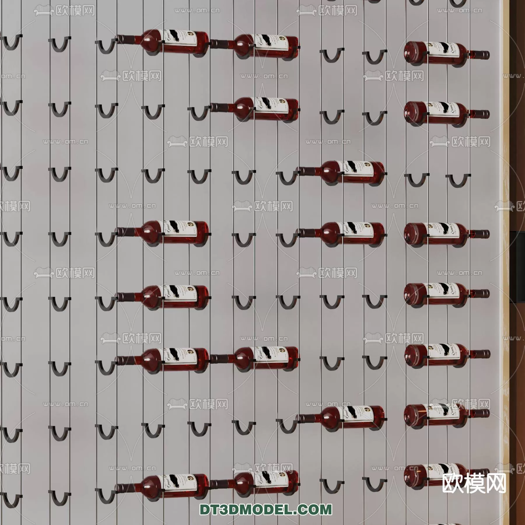 WINE CABINET – MODERN – 3D MODELS – 0123