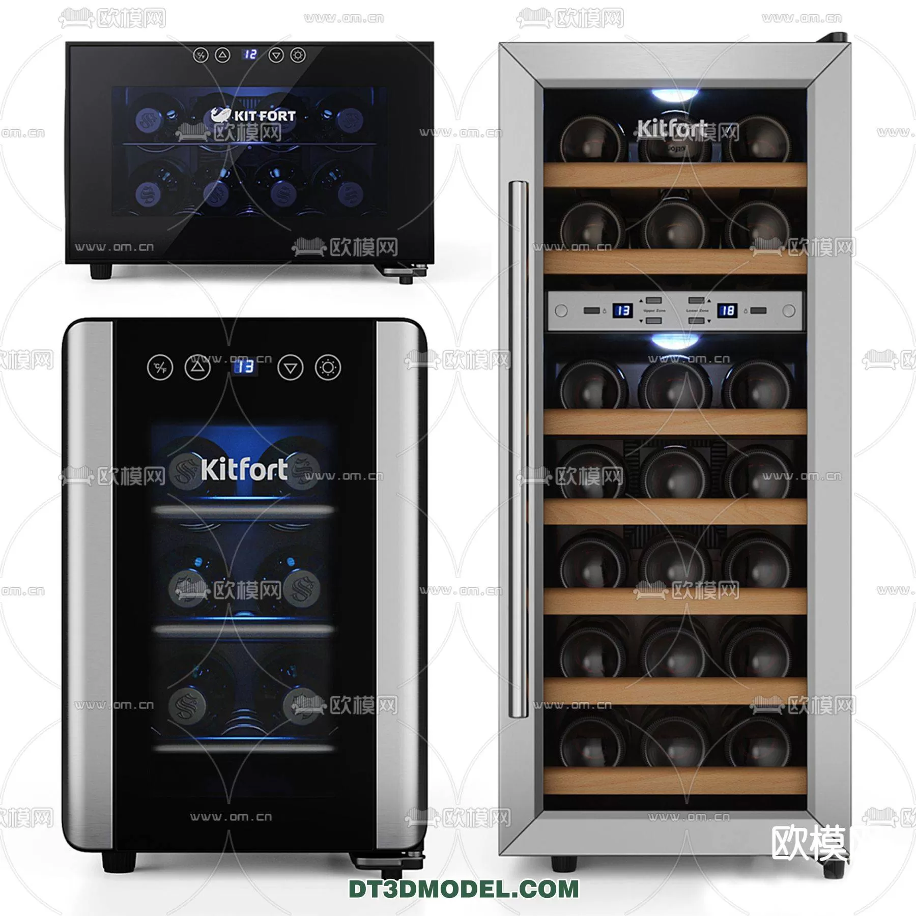 WINE CABINET – MODERN – 3D MODELS – 0140