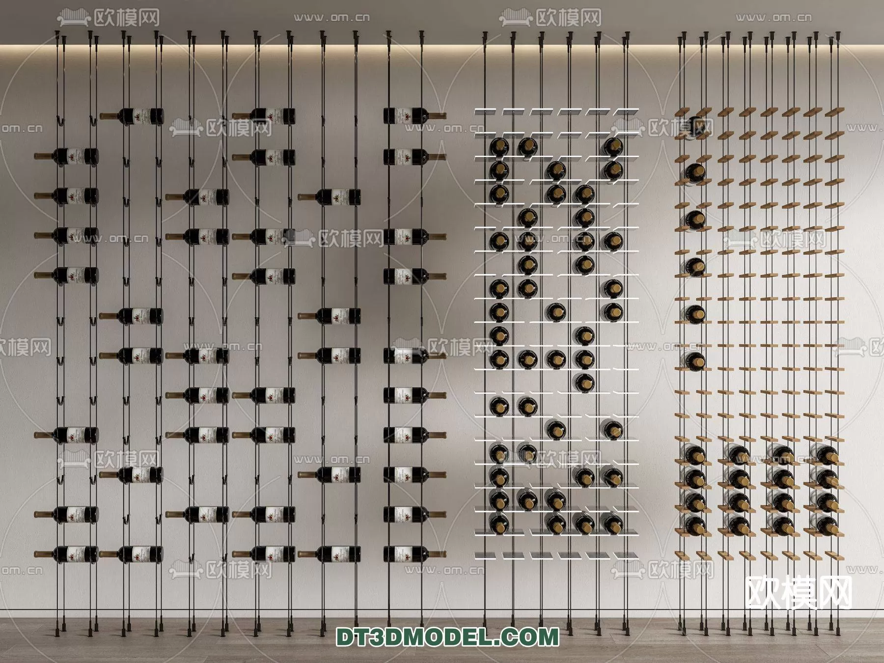 WINE CABINET – MODERN – 3D MODELS – 0163