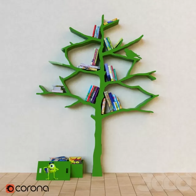 Children’s tree bookcase – 210389